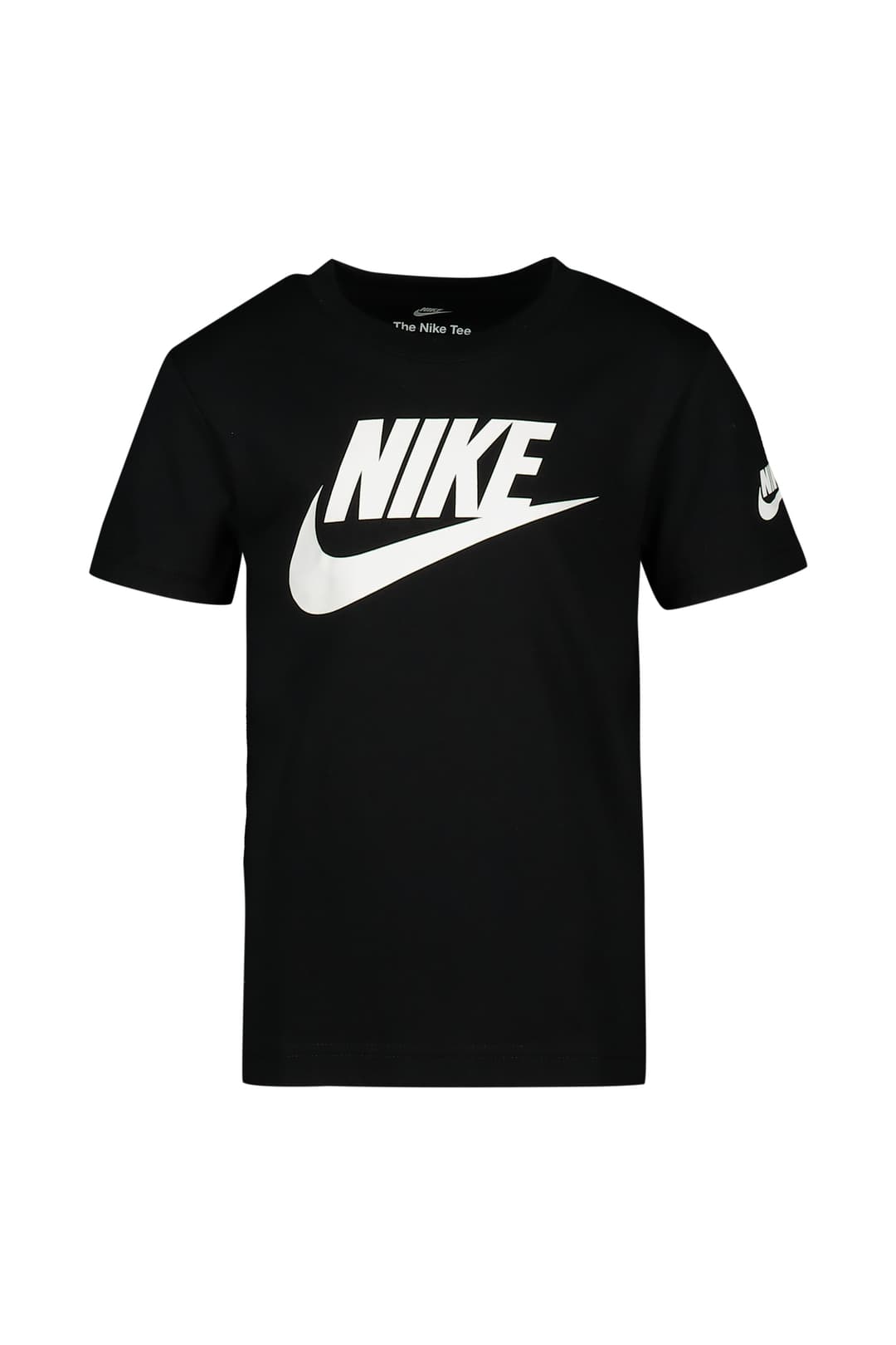 Nike Futura Evergreen Jungen T-Shirt Schwarz, , Größe: 98