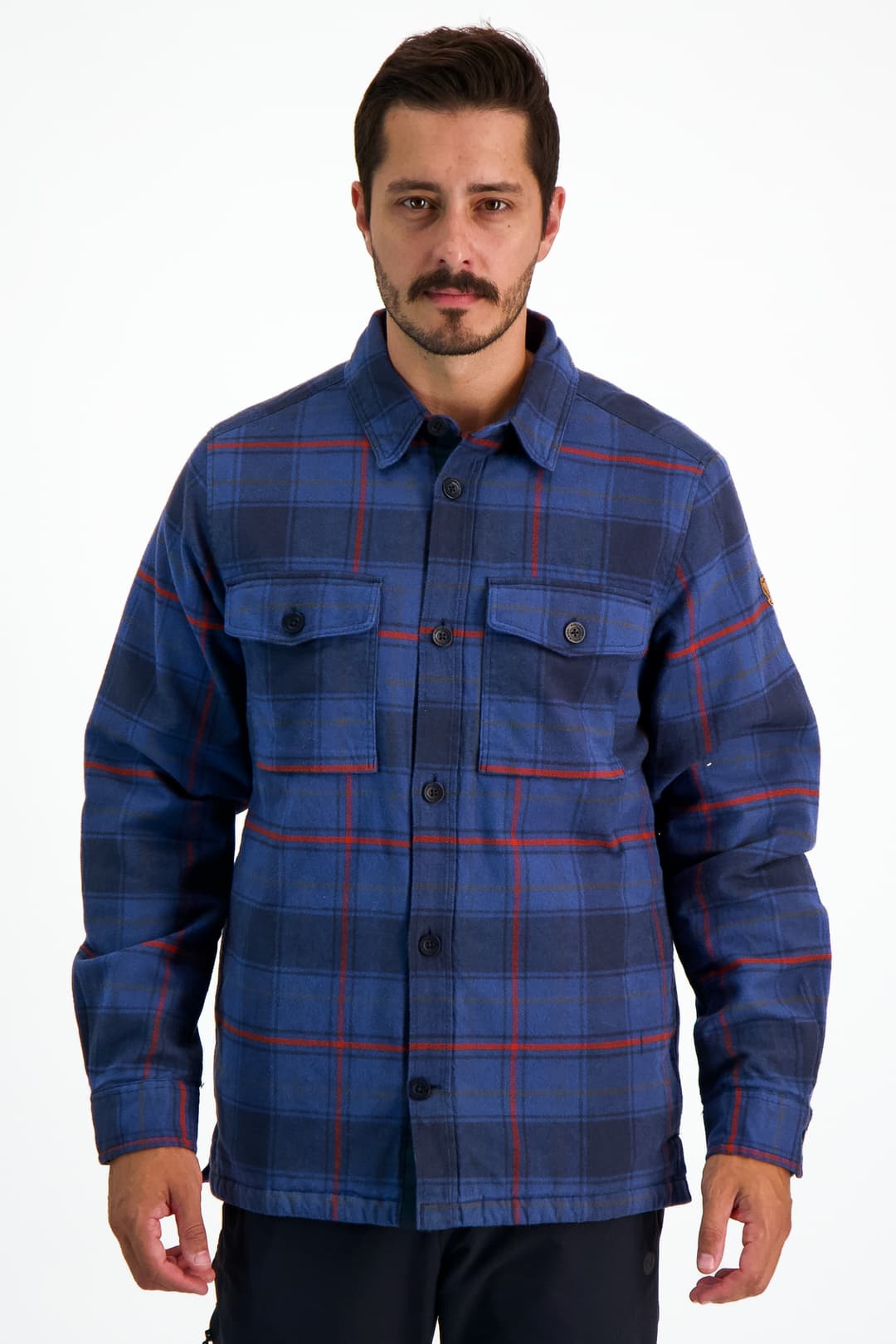Fjällräven Övik Lite Padded Herren Hemd Blau, Herren, Größe: XL