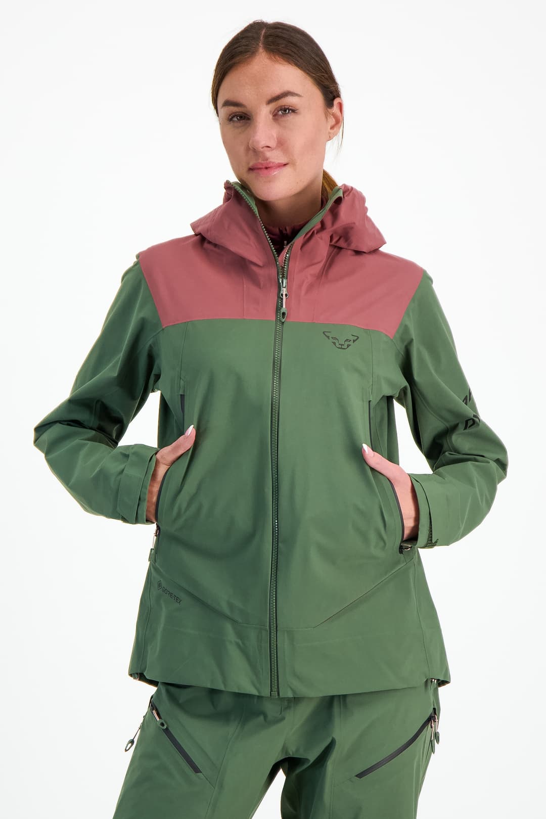 Dynafit Ridge Gore-Tex® Damen Freeridejacke Grün, Damen, Größe: S