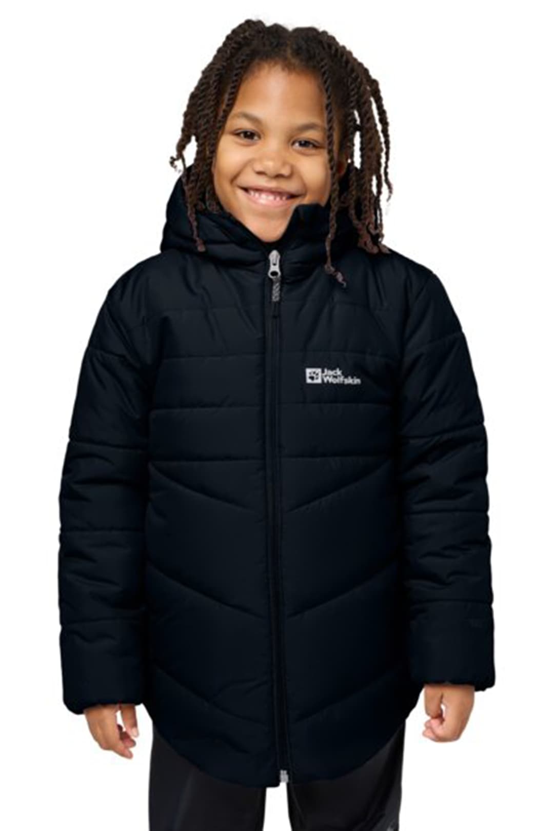 Jack Wolfskin Solyd Insulated Mädchen Outdoormantel Blau, , Größe: 116
