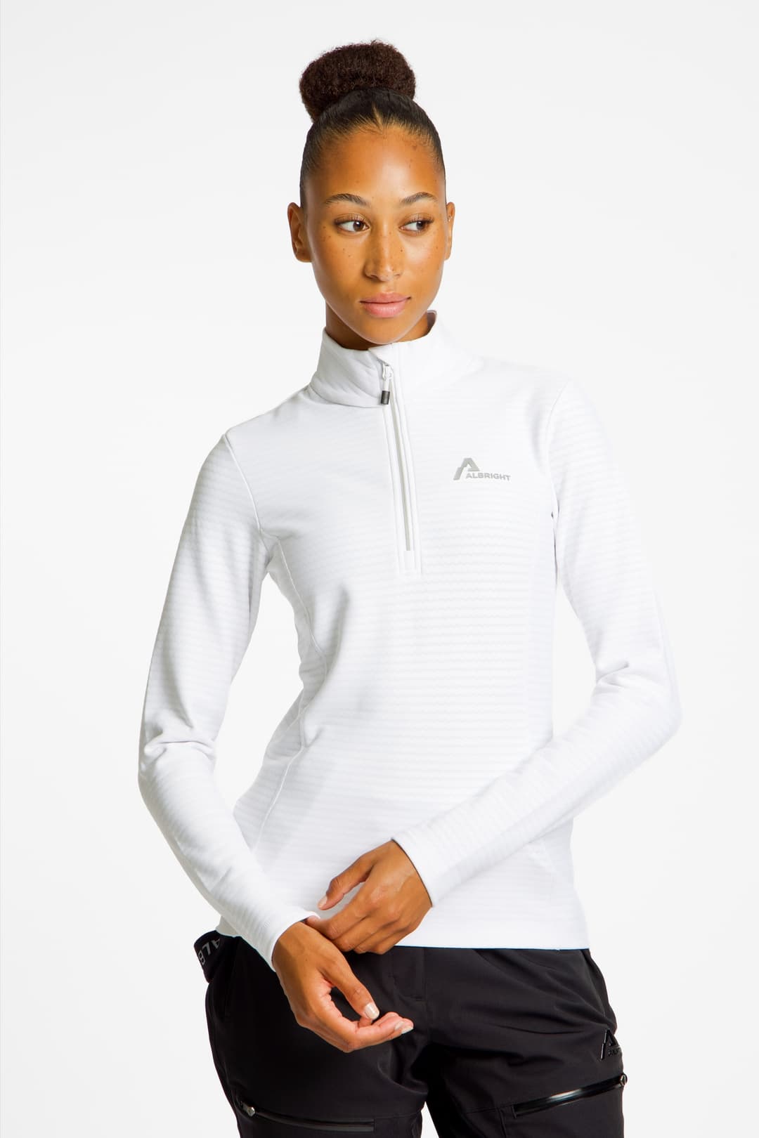 ALBRIGHT St.Anton Damen Midlayer Weiss, Damen, Größe: 40