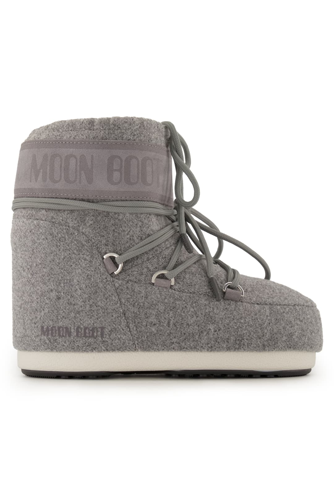 Moon Boot Icon Low Felt Damen Winterboot Grau, Damen, Größe: 36/38