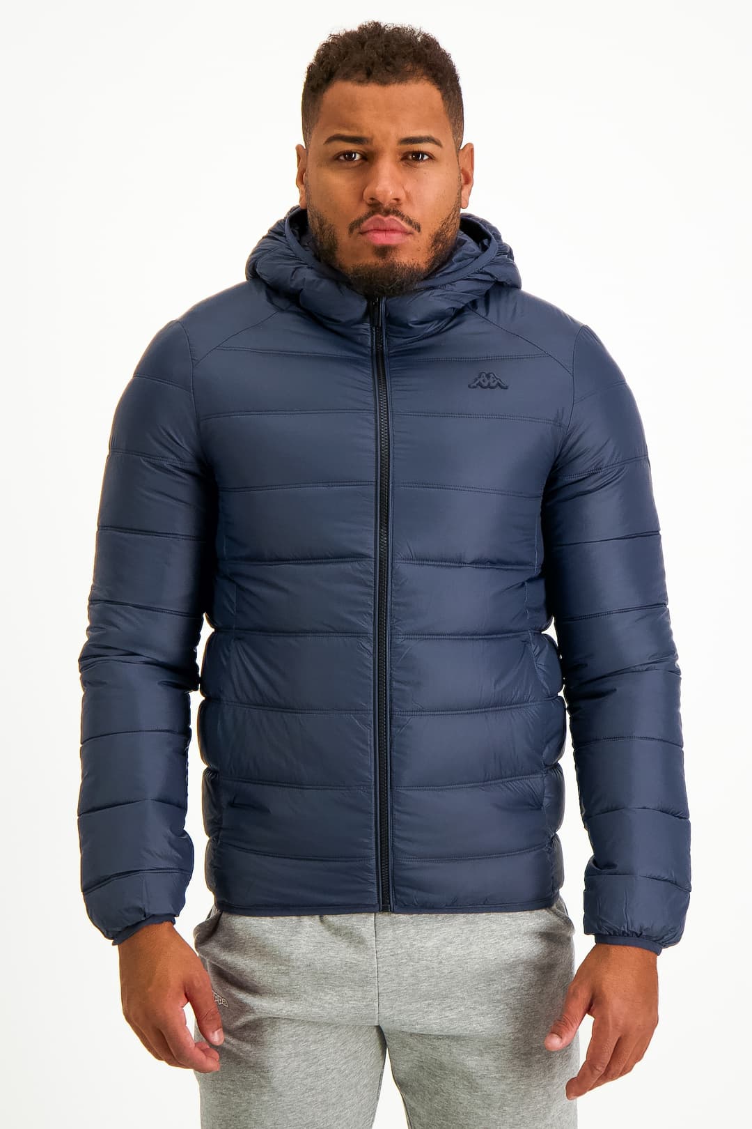 Kappa Jared Herren Steppjacke Blau, Herren, Größe: S