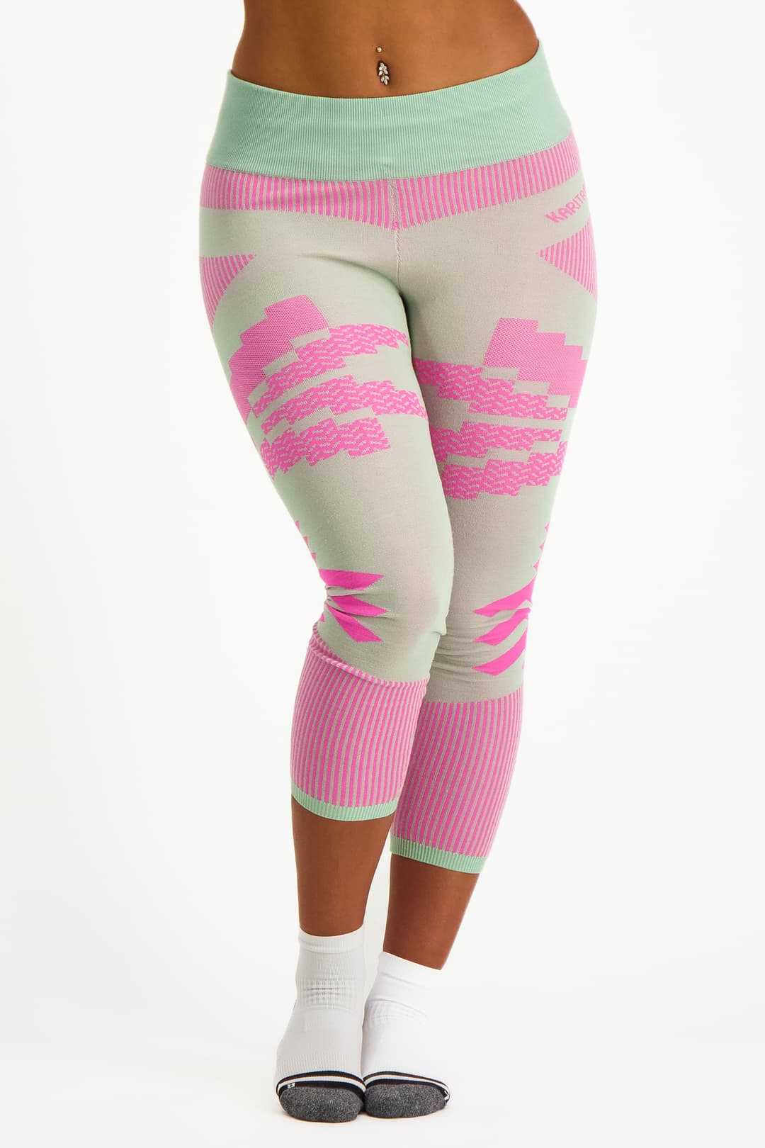 Kari Traa Faith Merino Damen Thermohose Grün, Damen, Größe: M