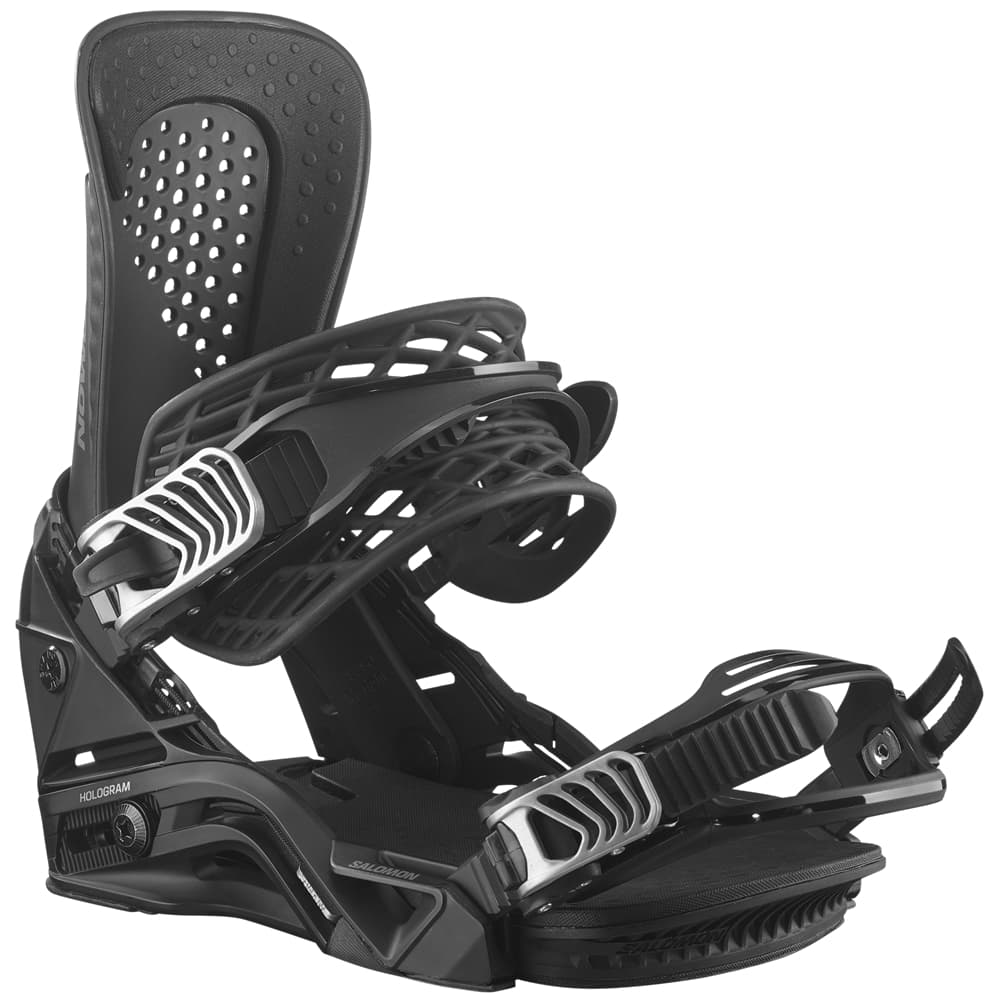Salomon Hologram Snowboardbindung Schwarz, Herren, Größe: M