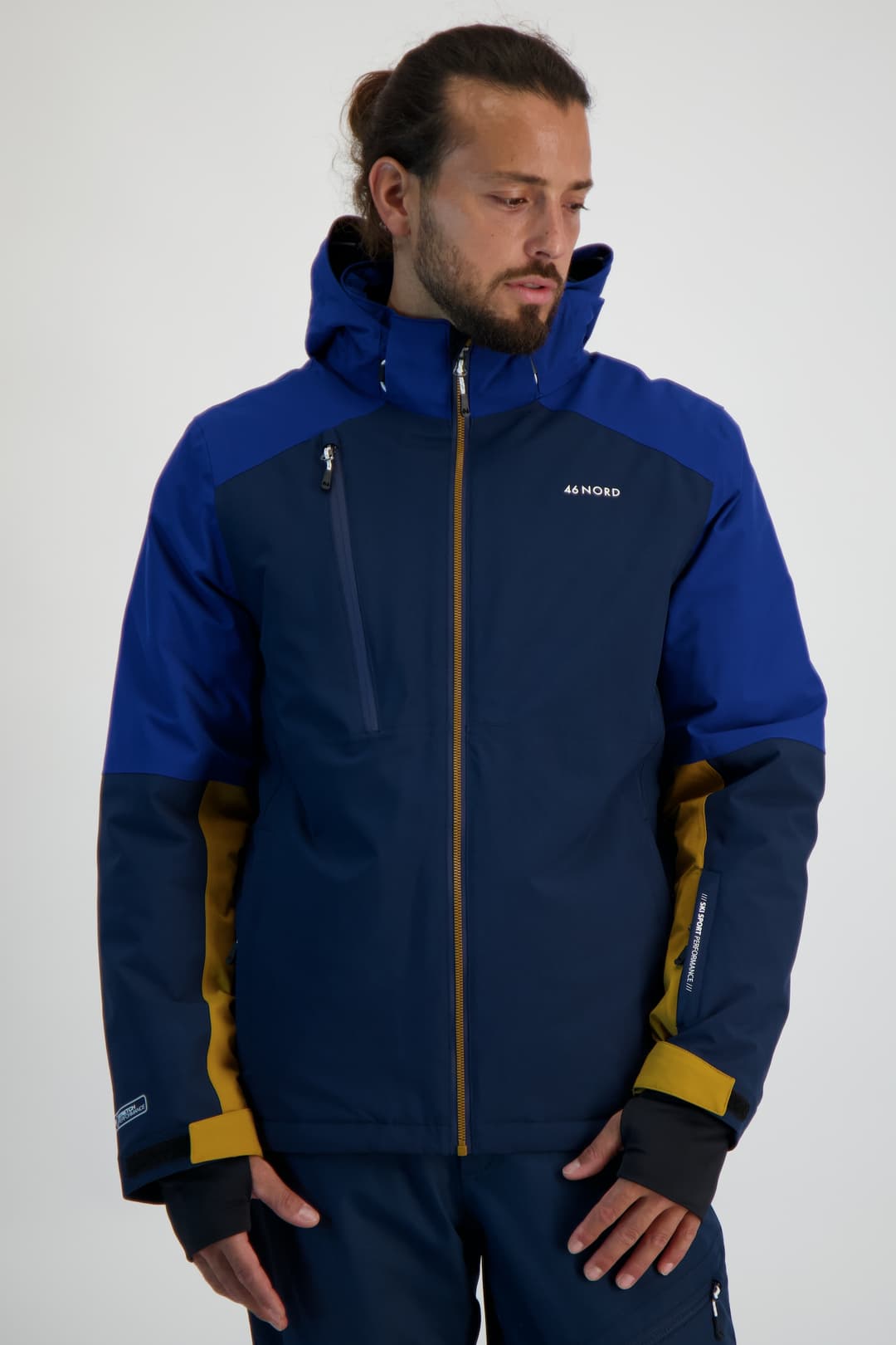46 NORD Herren Skijacke Blau, Herren, Größe: XXXL