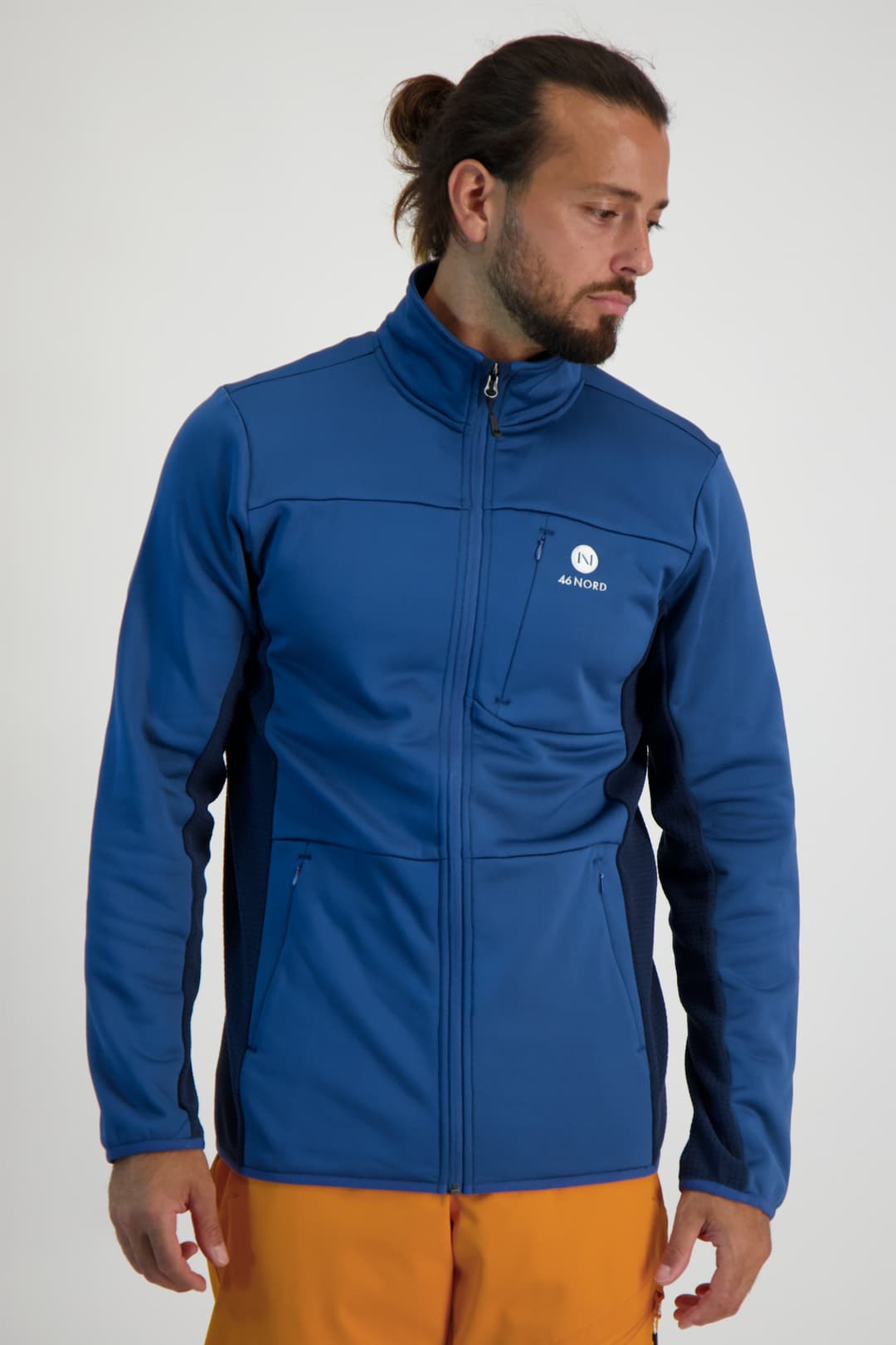 46 NORD Herren Midlayer Blau, Herren, Größe: XS