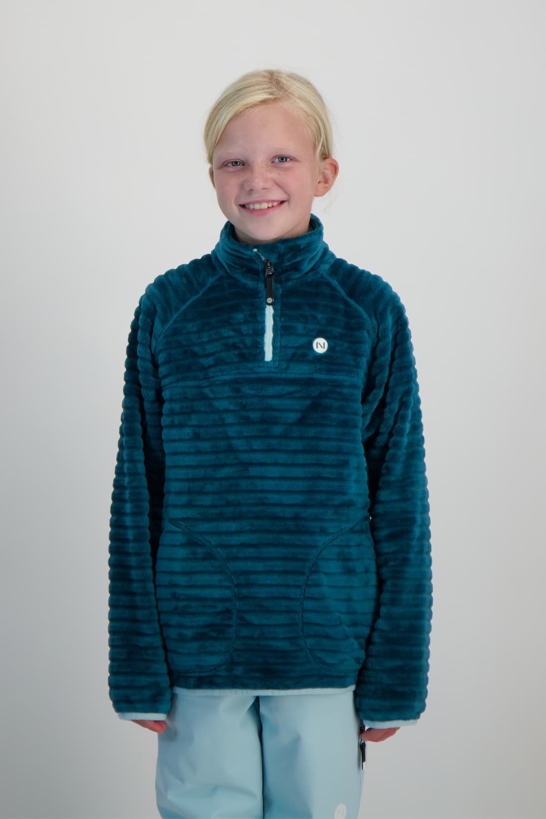 46 NORD Mädchen Midlayer Türkis, , Größe: 116