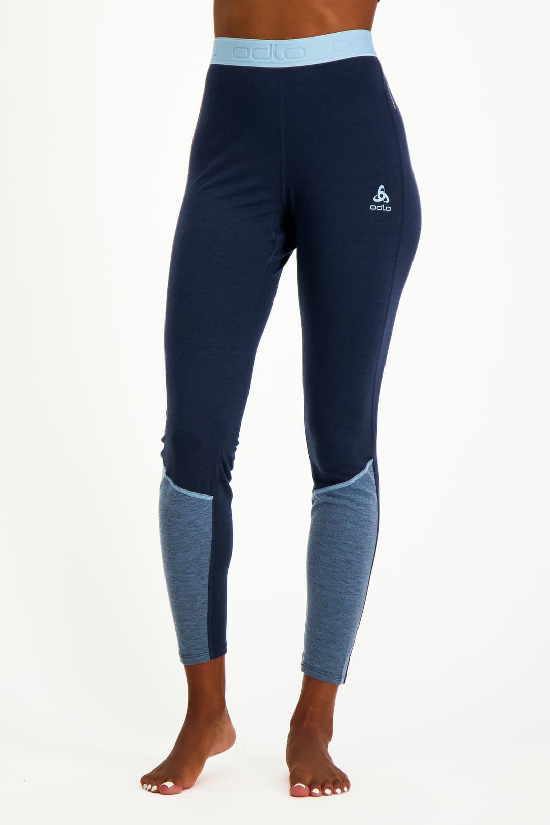 Odlo Revelstoke Performance Wool 150 Warm Damen Thermohose Blau, Damen, Größe: XL