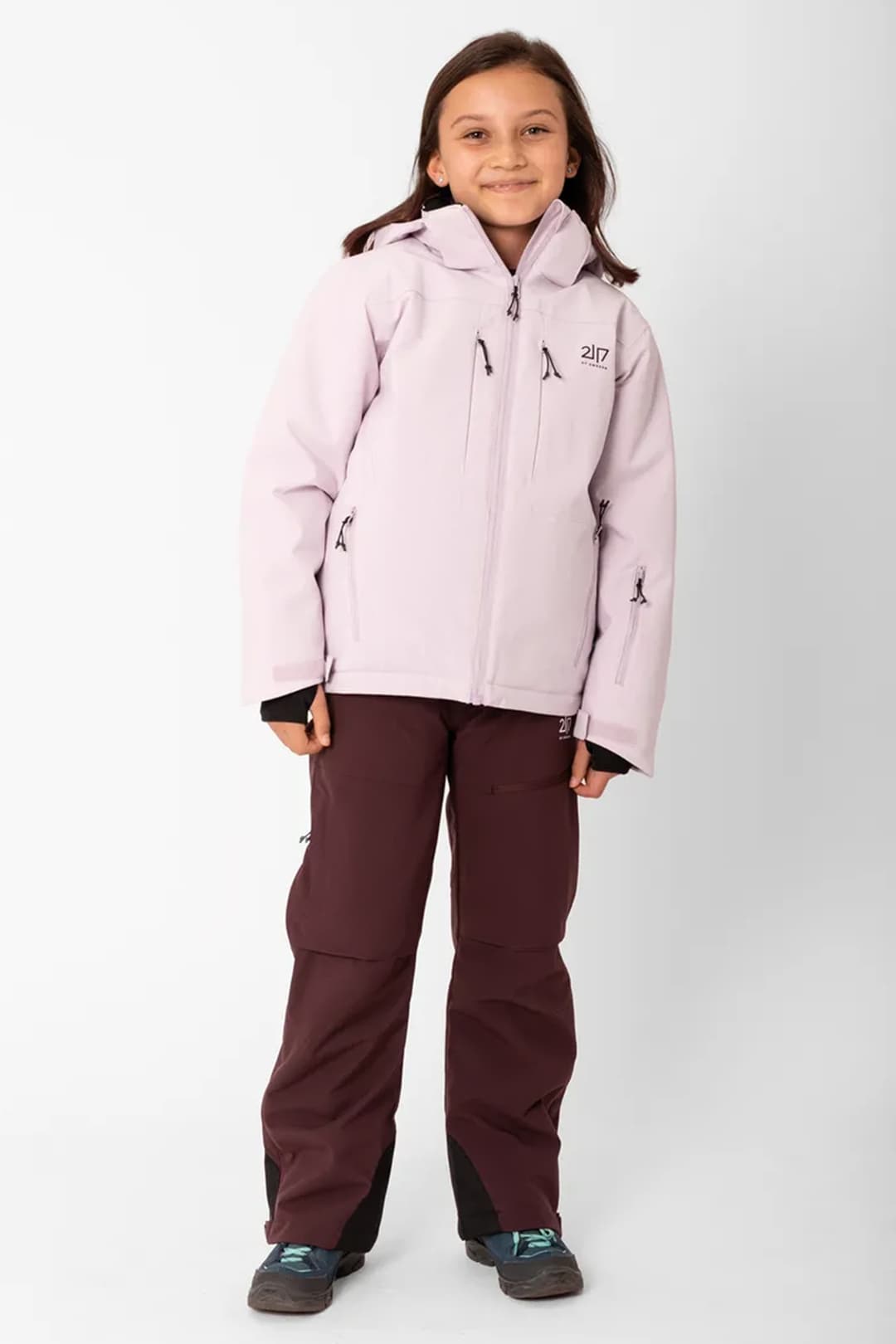 2117 OF SWEDEN Lauker Light Padded Kinder Skijacke Pink, , Größe: 140