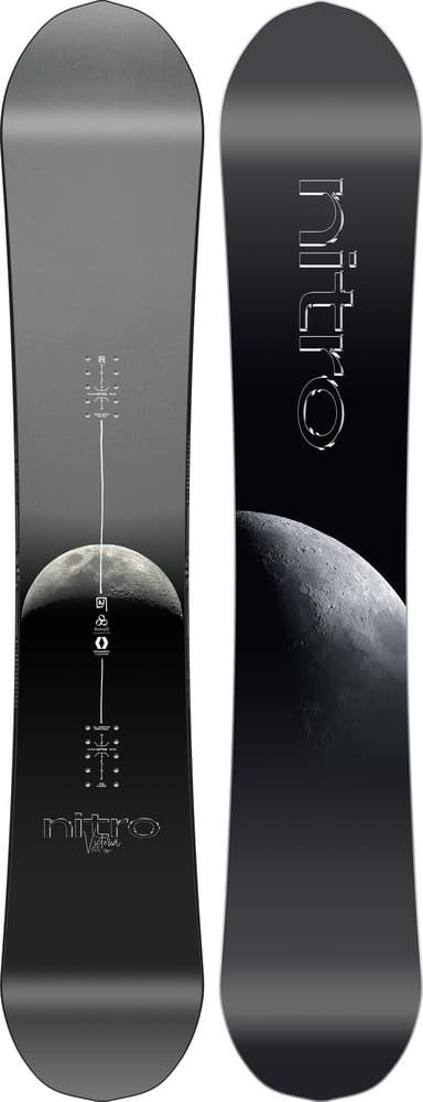 Nitro Victoria Damen Snowboard 24/25 Schwarz, Damen, Größe: 149