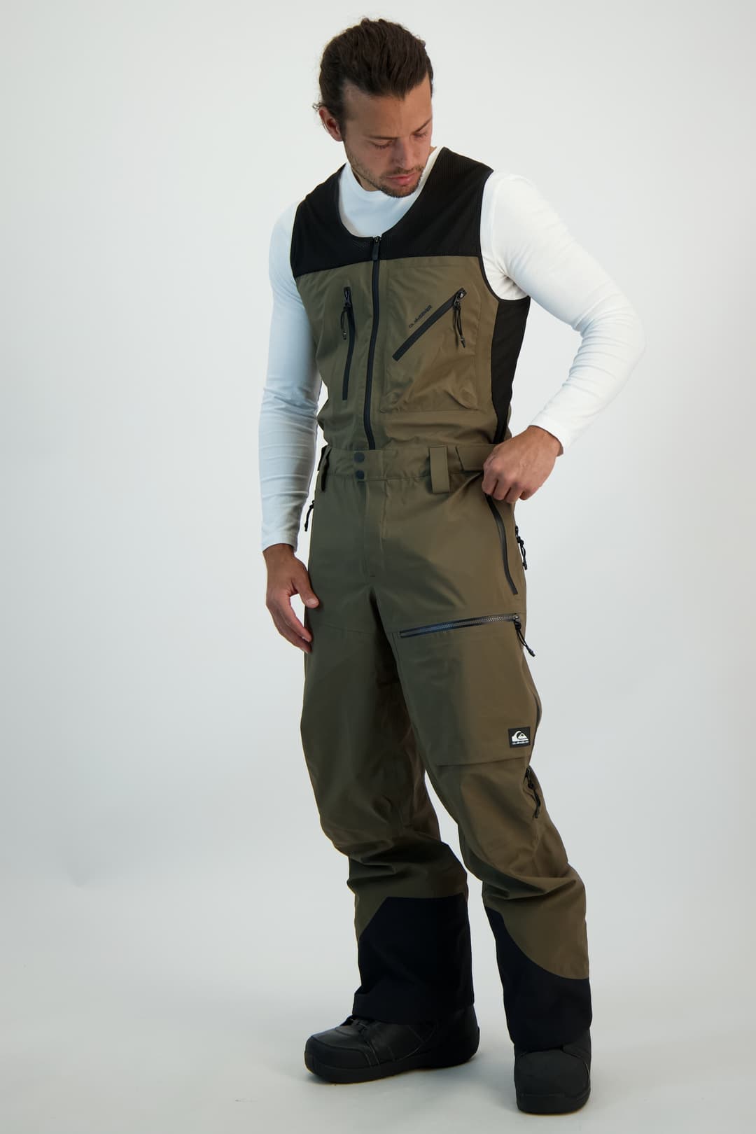 Quiksilver Highline Pro 3L Gore-Tex® Herren Ski-/Snowboardhose Braun, Herren, Größe: XL