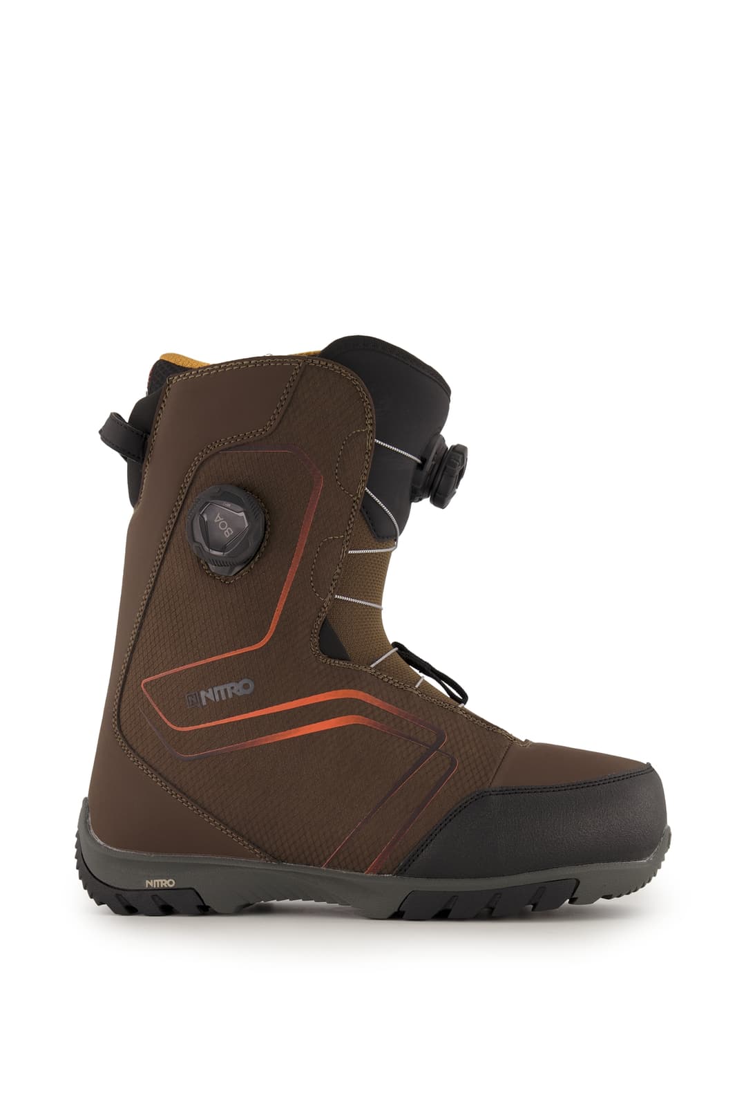 Nitro Sentinel BOA® Herren Snowboardschuh Braun, Herren, Größe: 30