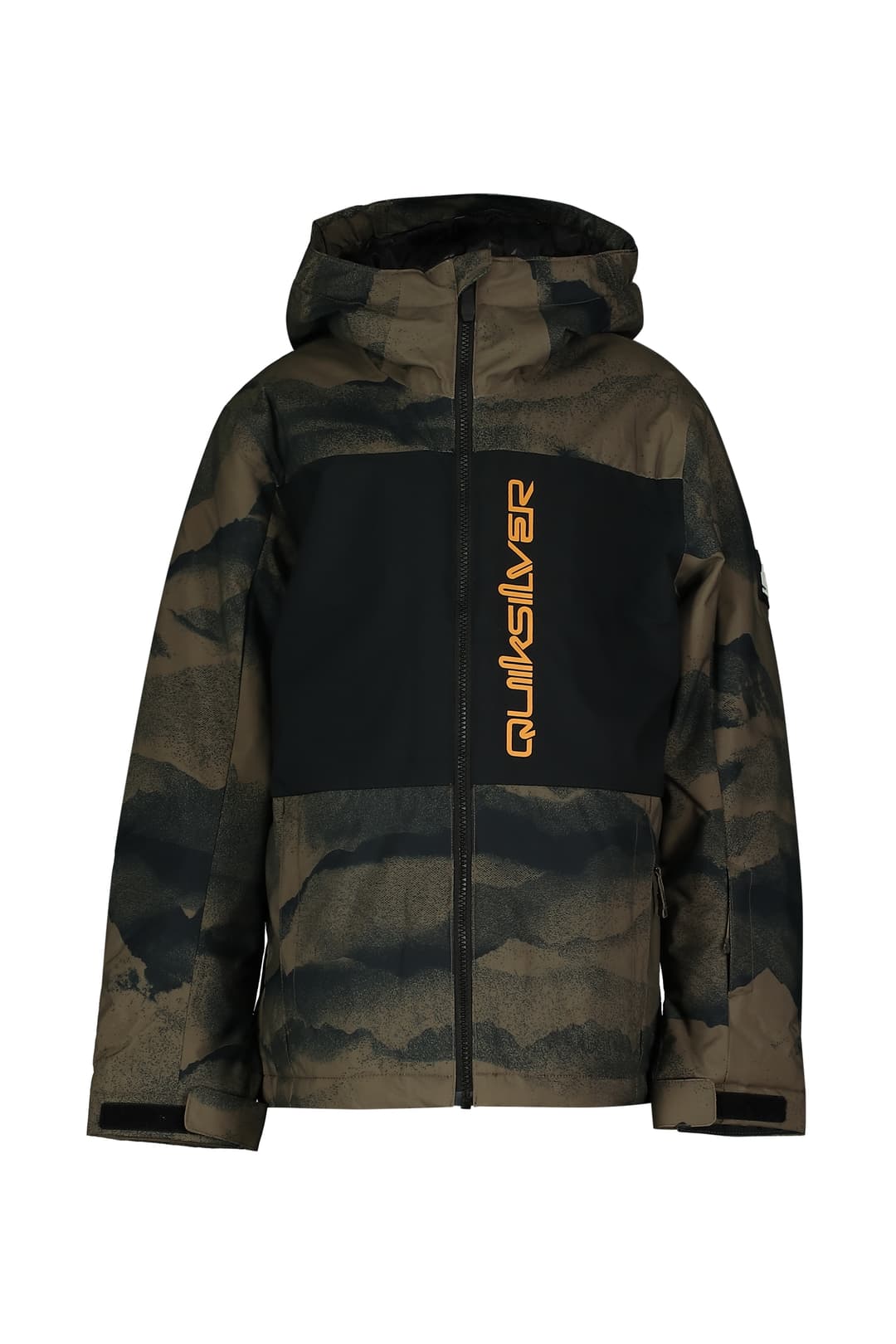 Quiksilver Side Hit Jungen Ski-/Snowboardjacke Schwarz, , Größe: 128