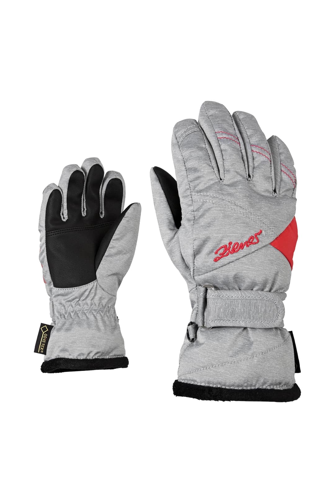ziener Lariah Gore-Tex® Kinder Skihandschuh Grau, , Größe: 4 1/2