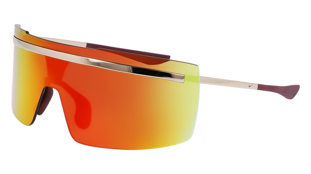 Nike Echo Shield M Sportbrille Orange, Herren, Größe: ONE SIZE