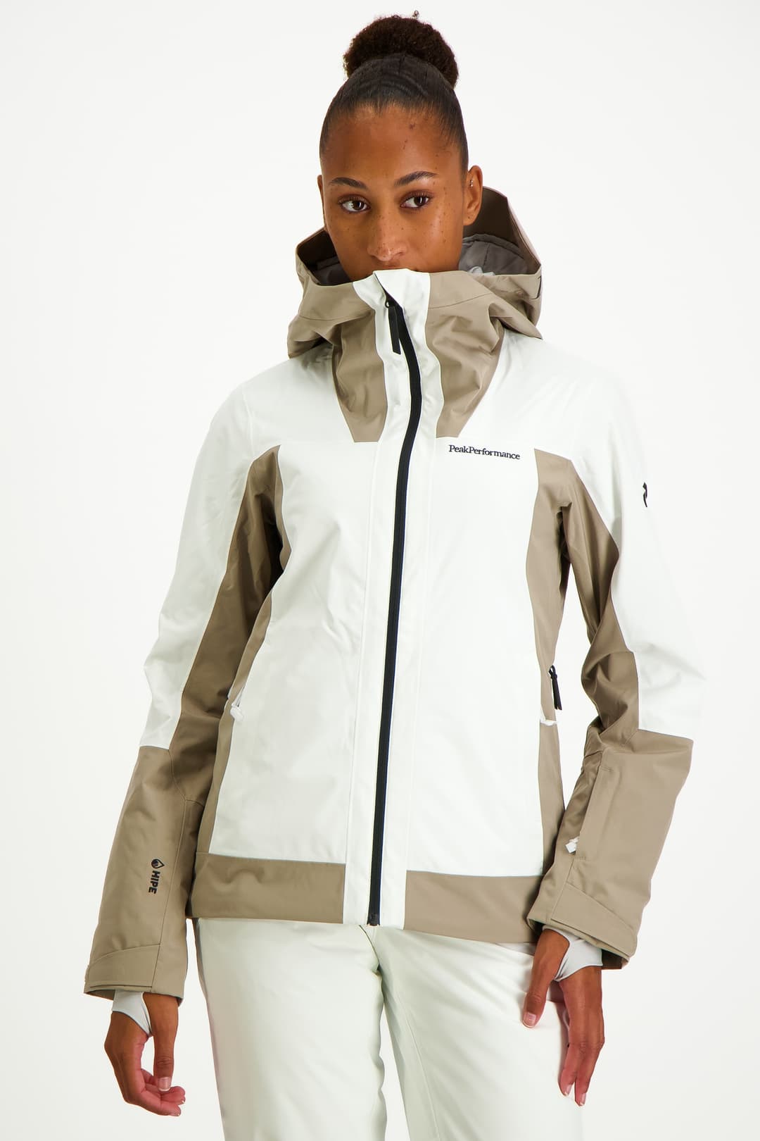 PEAK PERFORMANCE Rider Tech Insulated Damen Skijacke Beige, Damen, Größe: XL