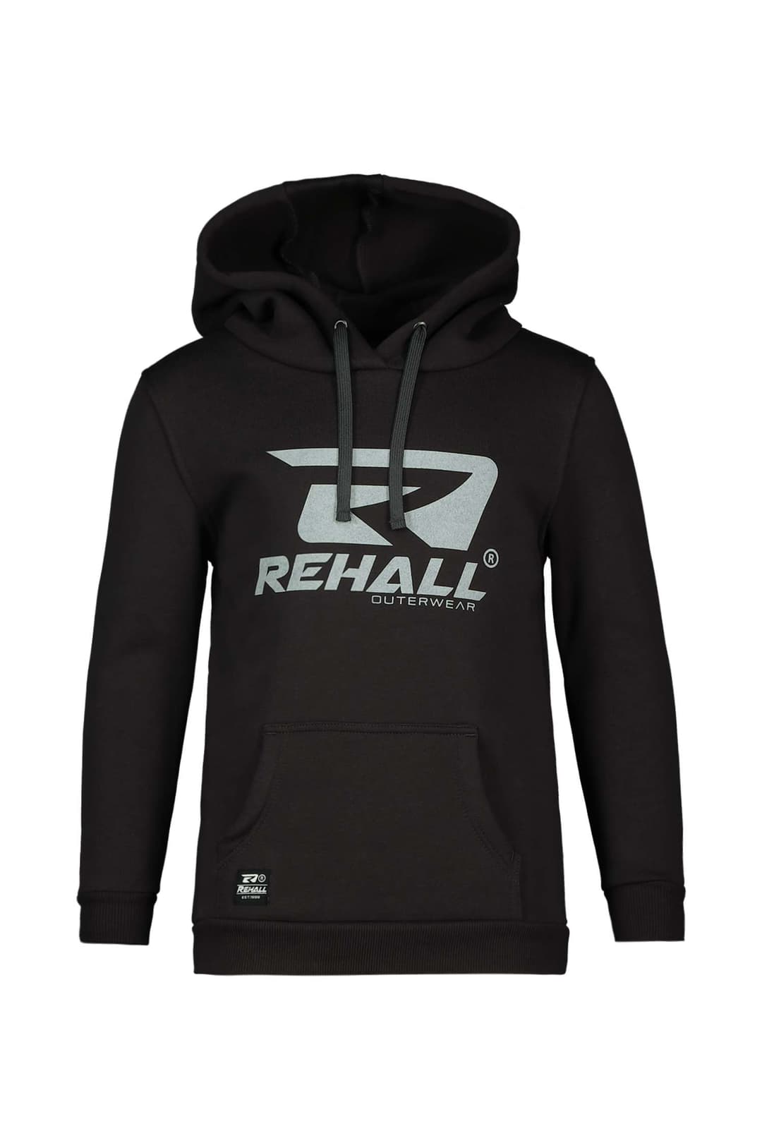Rehall KICK-R Jungen Hoodie Grau, , Größe: 128