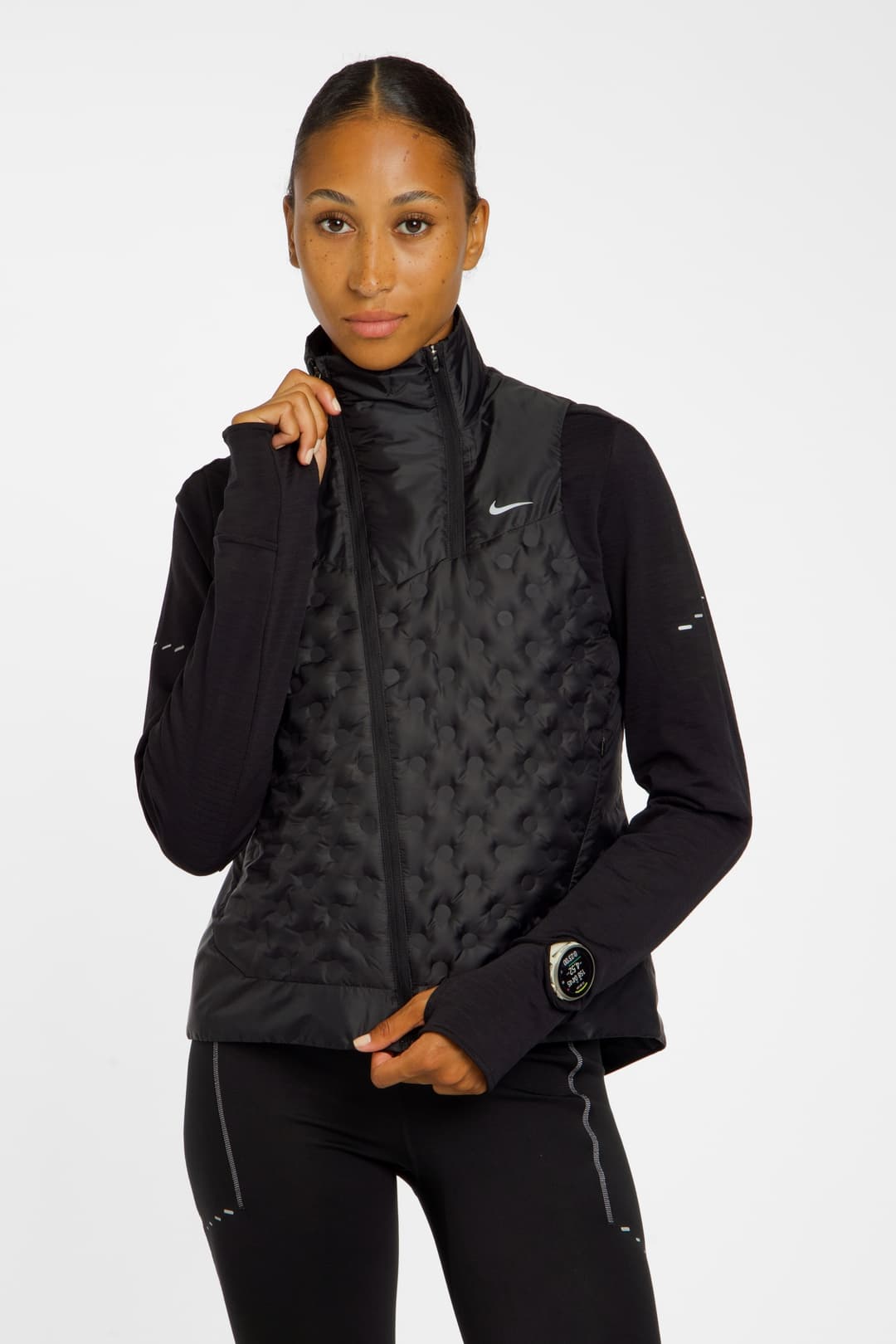 Nike Therma-FIT ADV Repel AeroLoft Damen Gilet Schwarz, Damen, Größe: M