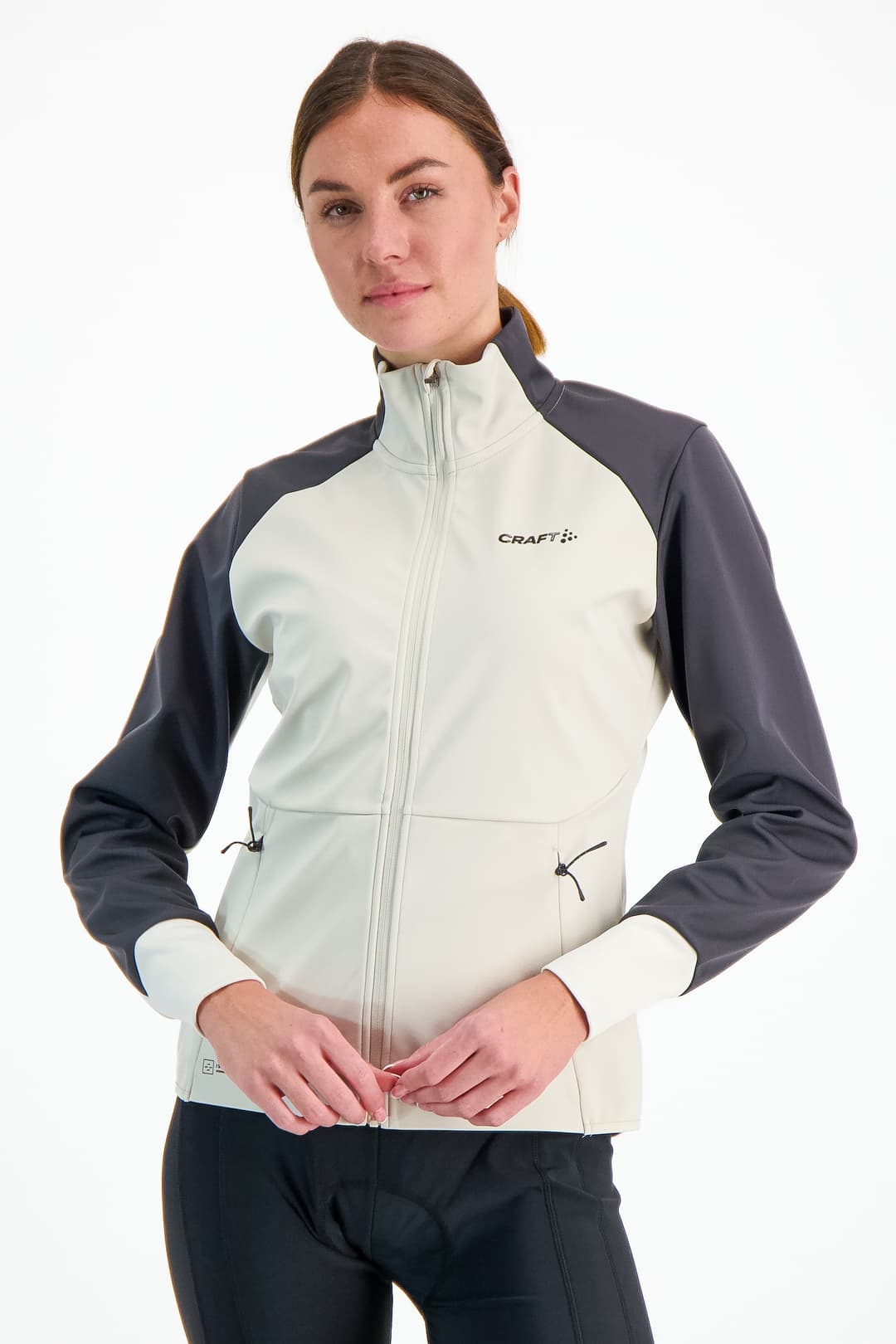 Craft Core Nordic Damen Langlaufjacke Weiss, Damen, Größe: L