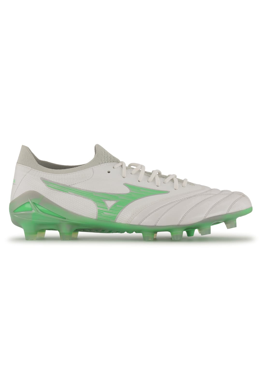 Mizuno Morelia Neo IV Beta Elite FG Fussballschuh Weiss, Herren, Größe: 12