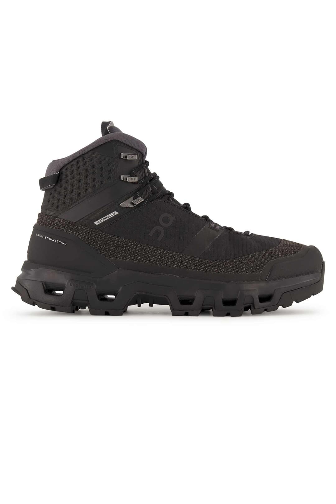 ON Cloudrock Trek Waterproof Herren Wanderschuh Schwarz, Herren, Größe: 11 1/2