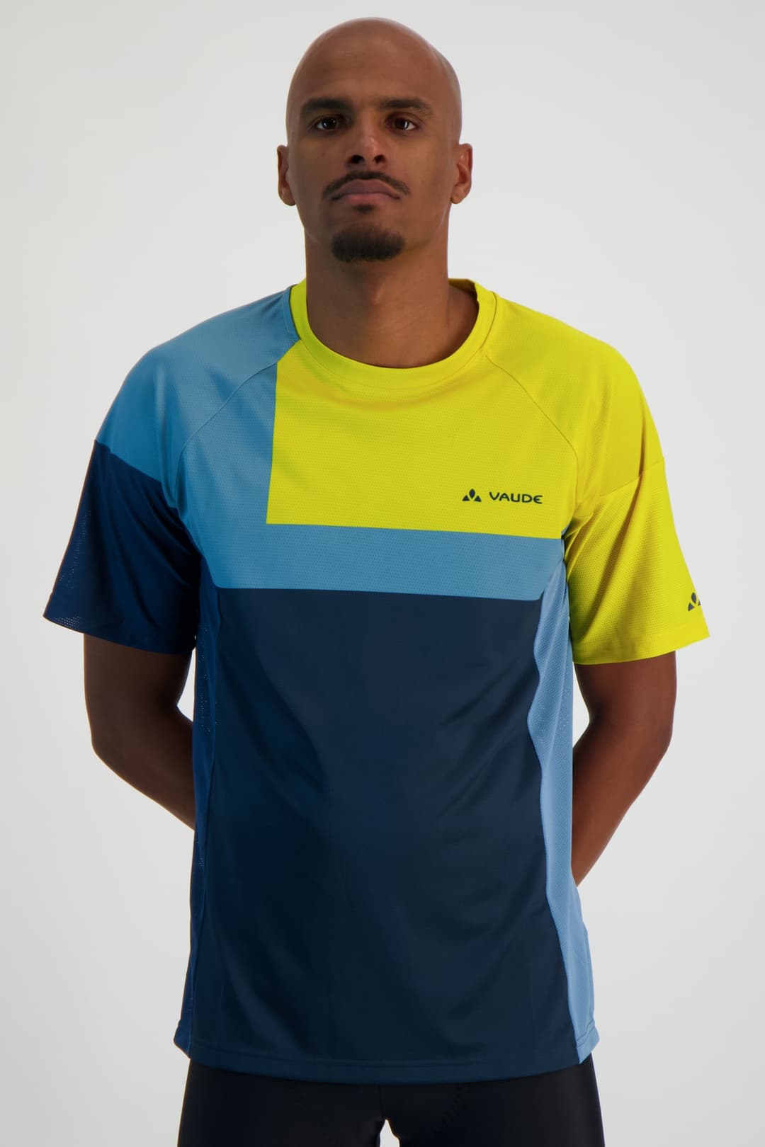 VAUDE Moab VI Herren Biketrikot Blau, Herren, Größe: S