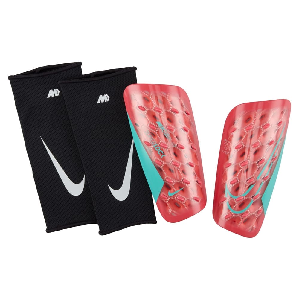 Nike Mercurial Lite SuperLock Schienbeinschoner Schwarz, , Größe: M