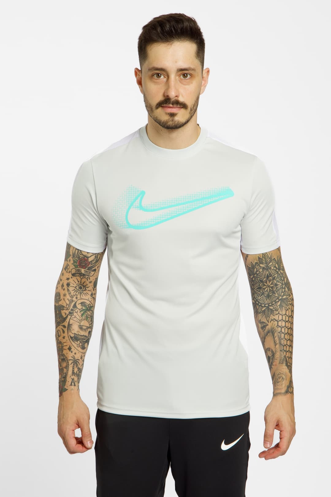 Nike Dri-Fit Academy 23 Herren T-Shirt Weiss, Herren, Größe: XL