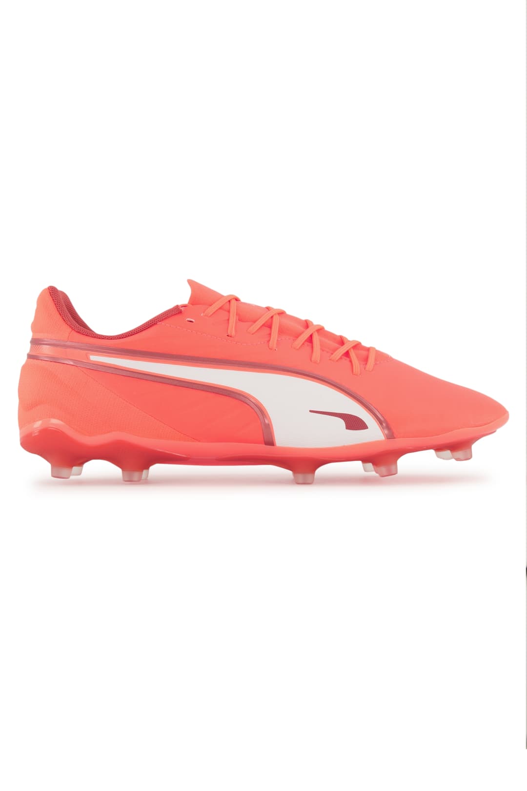PUMA King Match FG/AG Fussballschuh Orange, Herren, Größe: 8