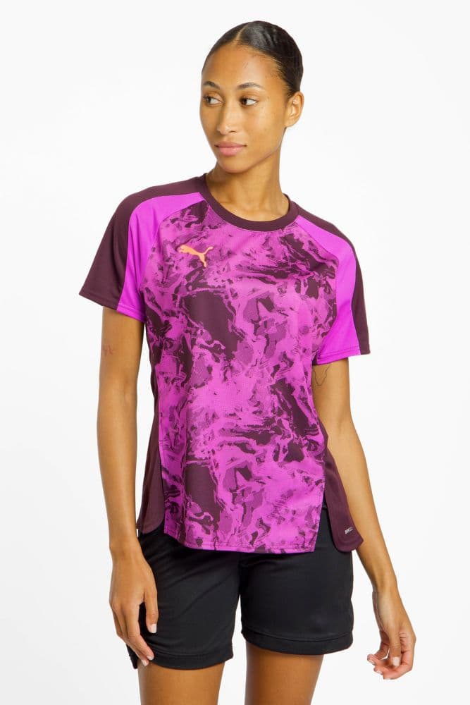 PUMA individualBLAZE Damen T-Shirt Lila, Damen, Größe: XS