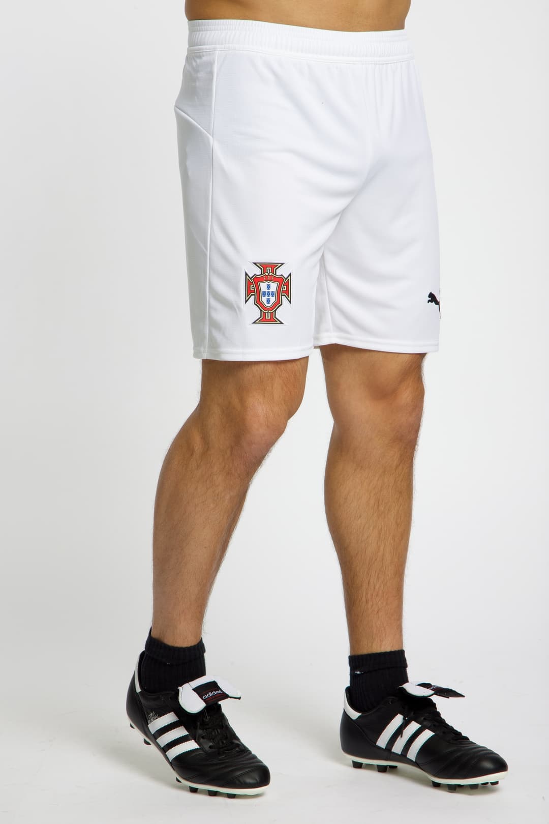 PUMA Portugal Away Replica Herren Shorts 2025 Weiss, Herren, Größe: L