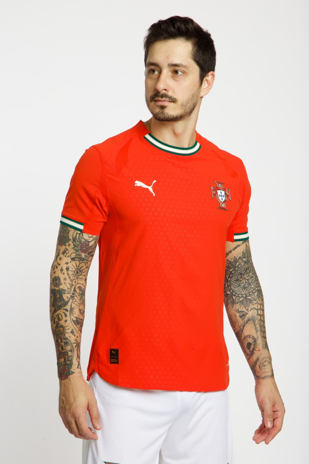 PUMA Portugal Home Authentic Herren Fussballtrikot 2025 Rot, Herren, Größe: XL