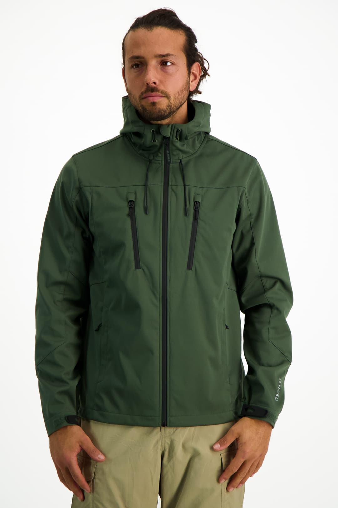 46 NORD Herren Softshelljacke Grün, Herren, Größe: S