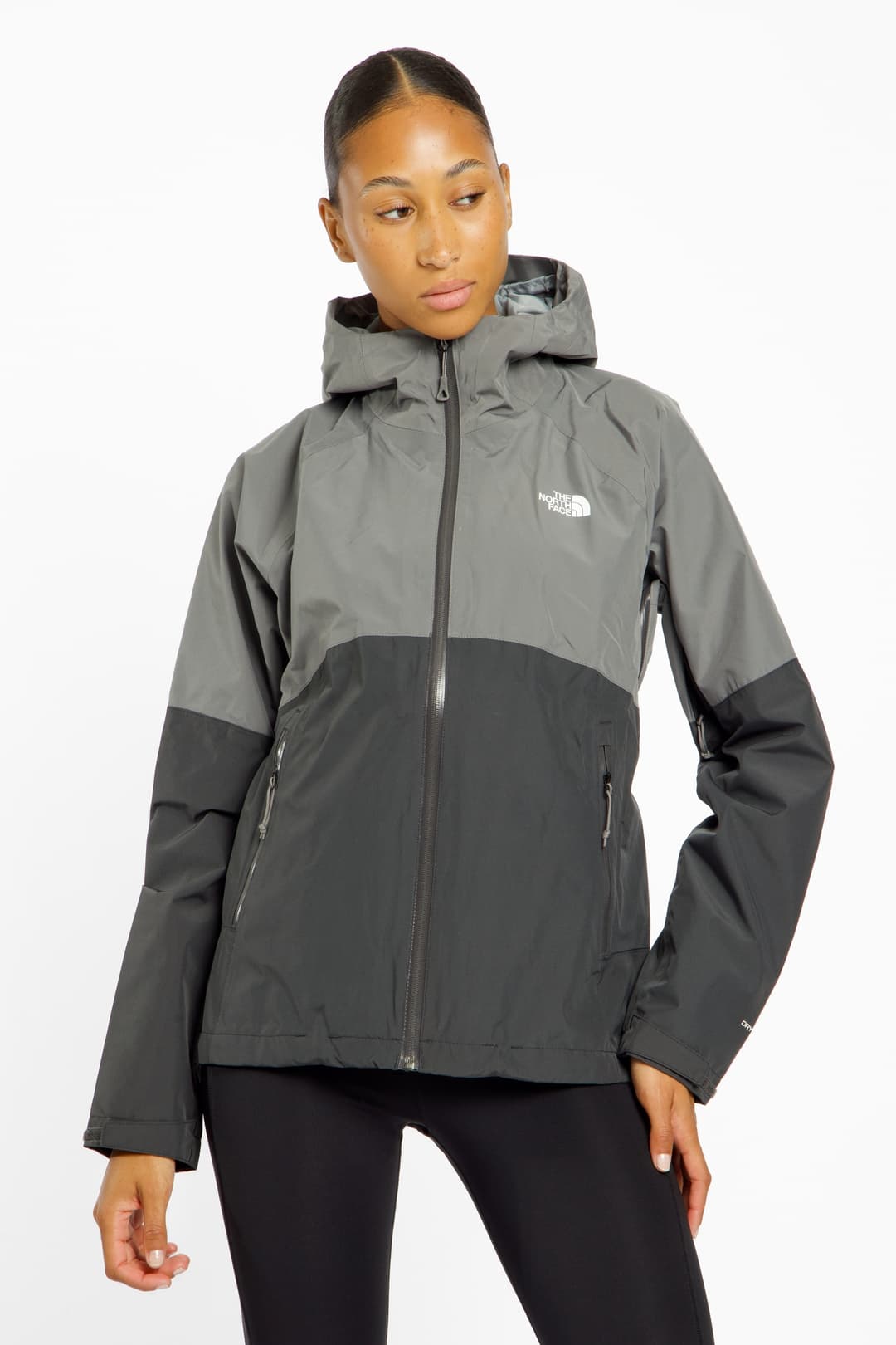 The North Face Diablo Dynamic Zip-In Damen Outdoorjacke Grau, Damen, Größe: L