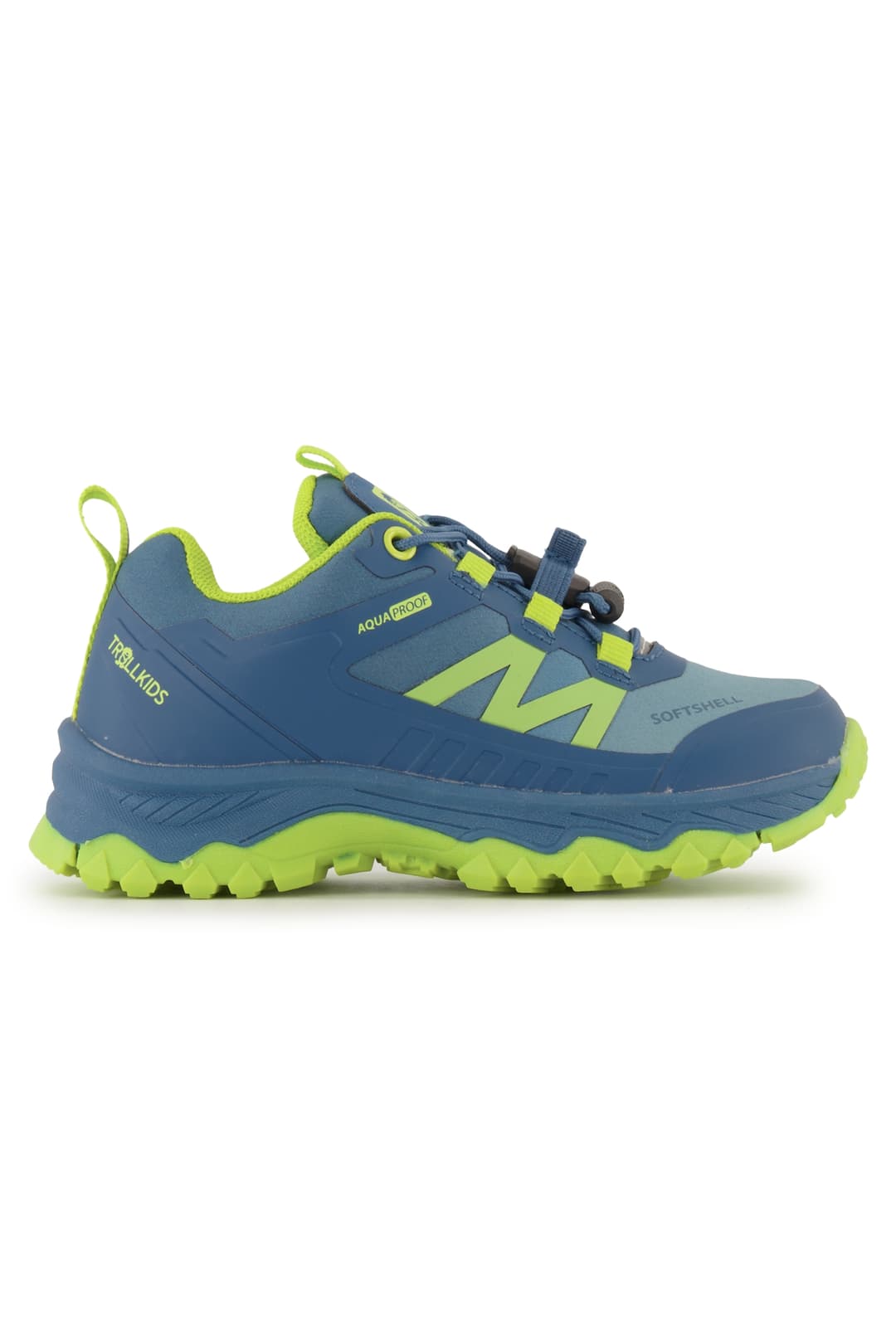 Trollkids Sirdal Hiker Low Kinder Trekkingschuh Blau, , Größe: 34