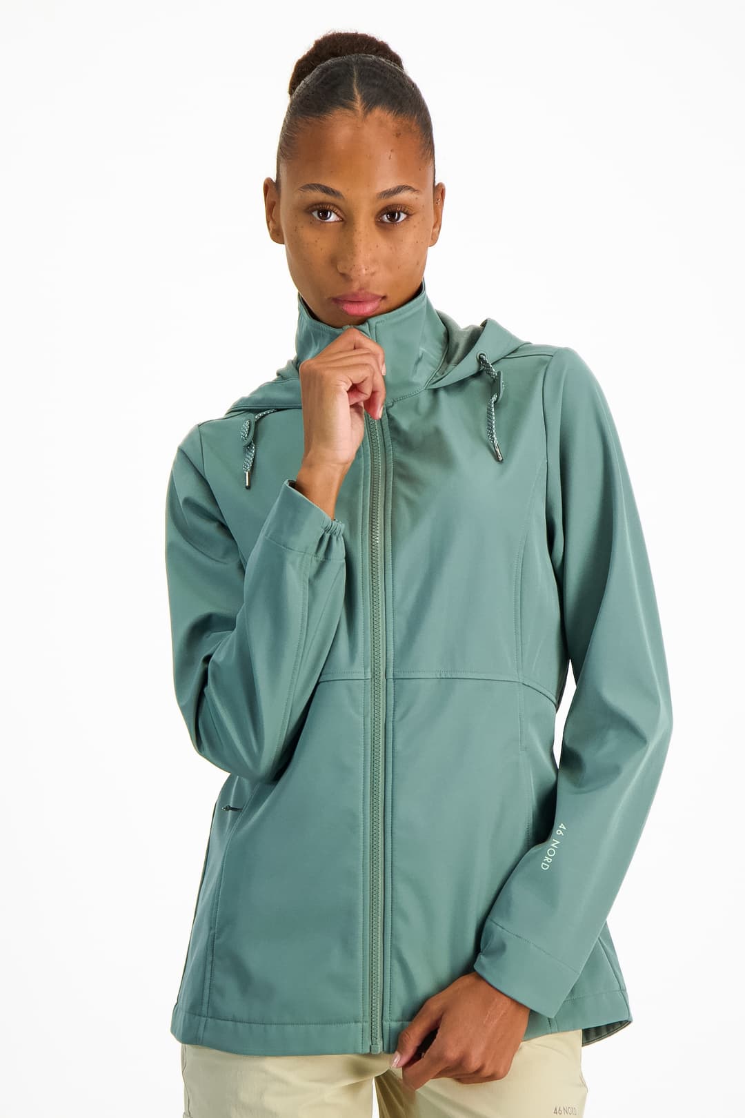 46 NORD Damen Outdoorjacke Grün, Damen, Größe: 36