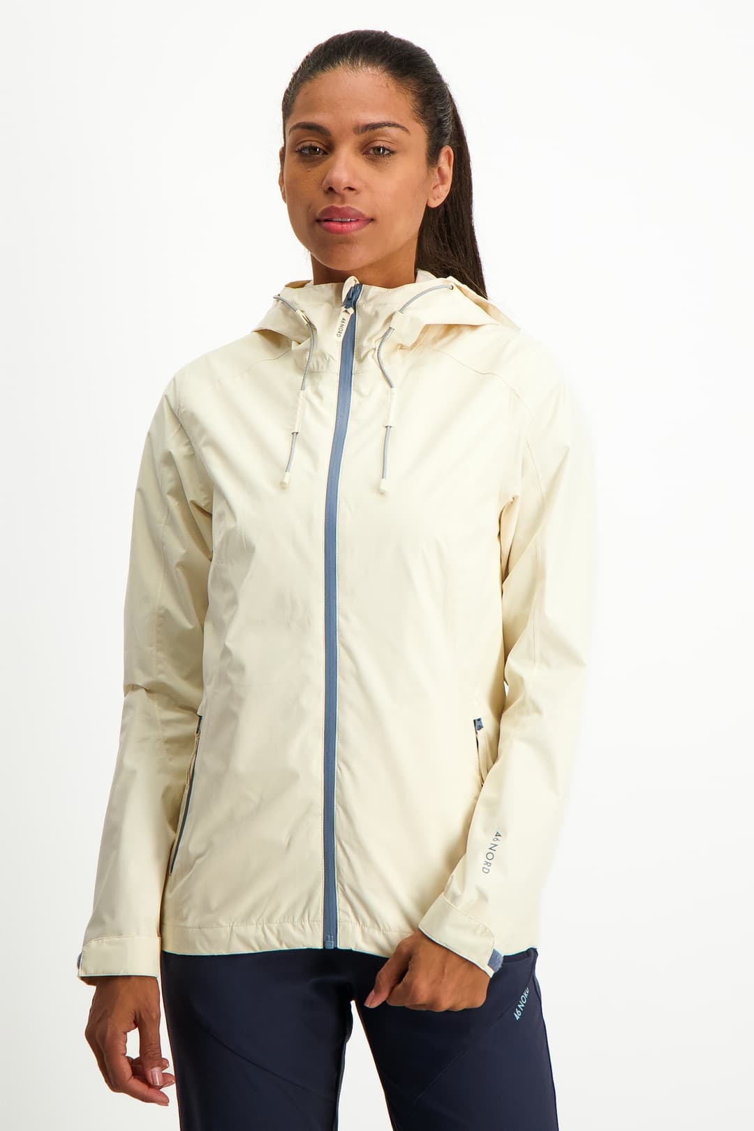 46 NORD Damen Regenjacke Beige, Damen, Größe: 46