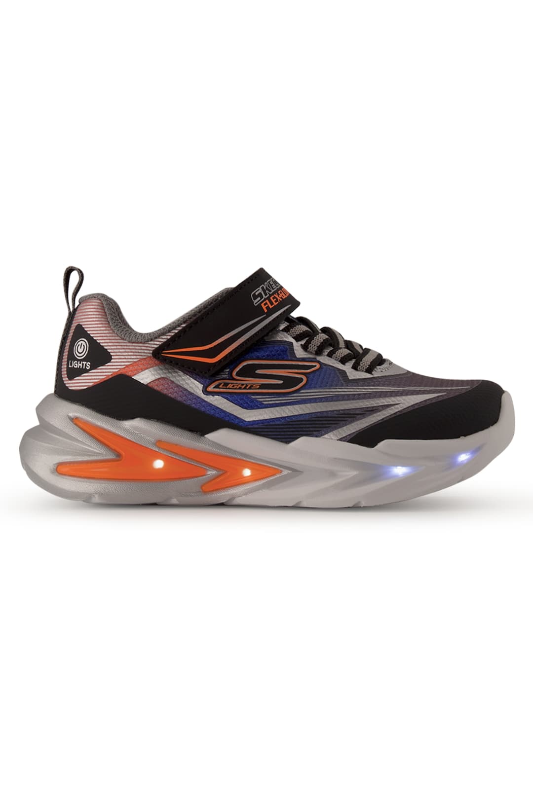 Skechers S Lights: Flex-Glow Ultra Kinder Sneaker Blau, , Größe: 36