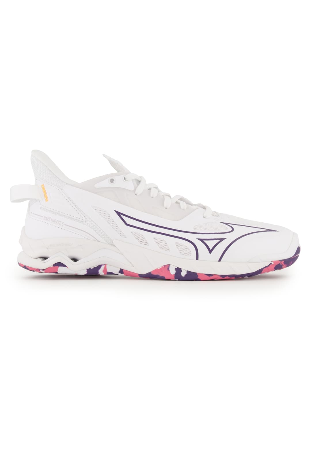 Mizuno Wave Mirage 5 Damen Hallenschuh Weiss, Damen, Größe: 4 1/2