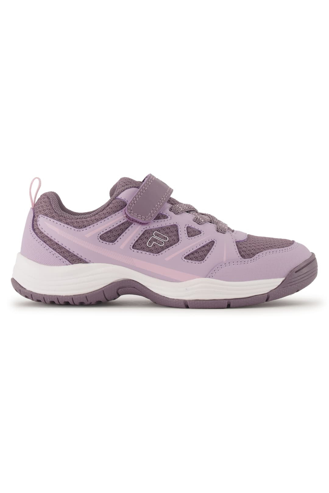 FILA Court Flash 2.0 Velcro Kinder Hallenschuh Lila, , Größe: 33