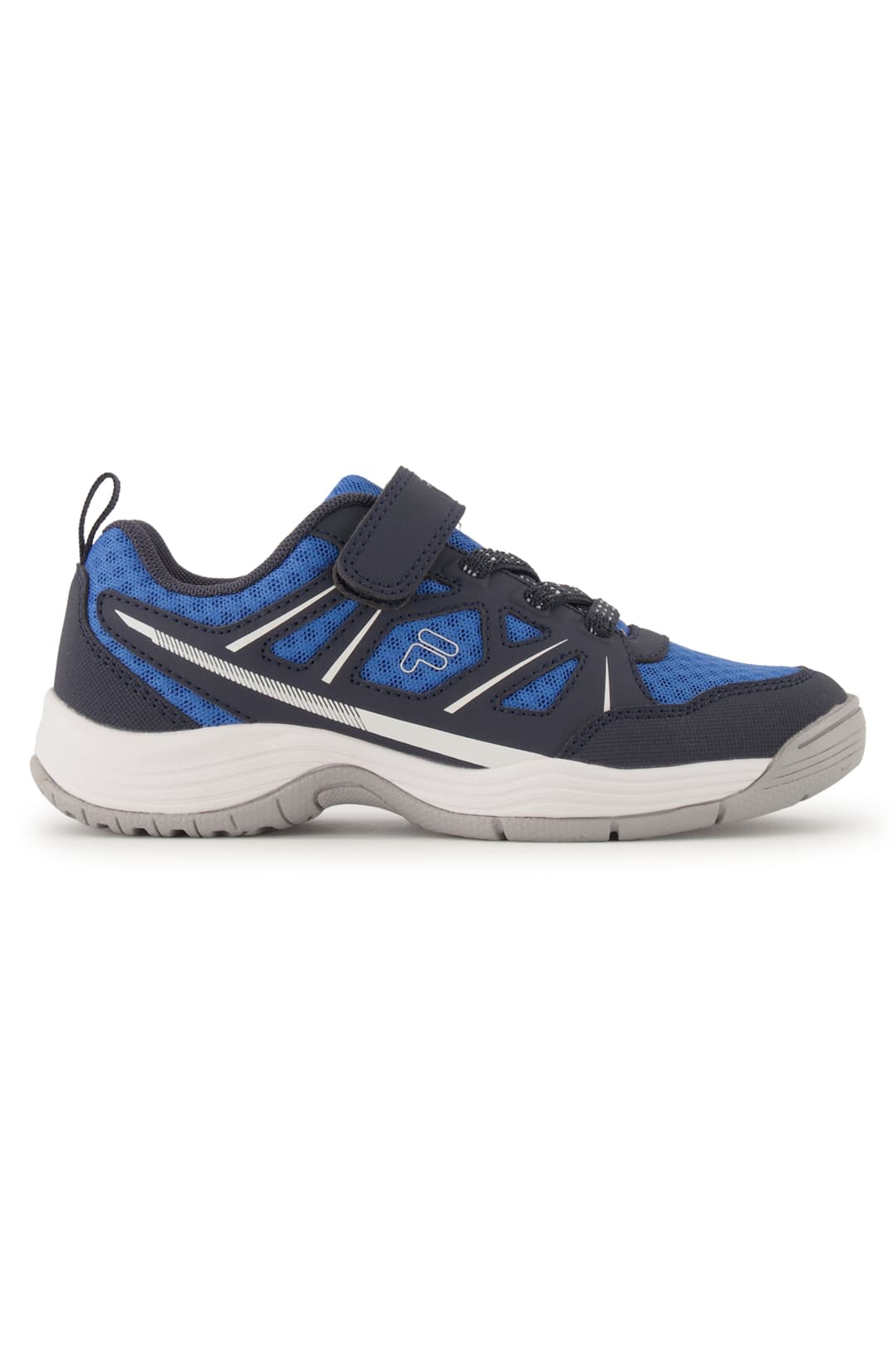 FILA Court Flash 2.0 Velcro Kinder Hallenschuh Blau, , Größe: 32