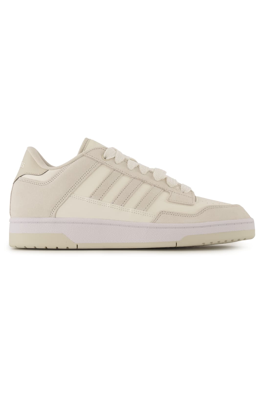 adidas Rapid Court Low Herren Sneaker Grau, Herren, Größe: 8 1/2