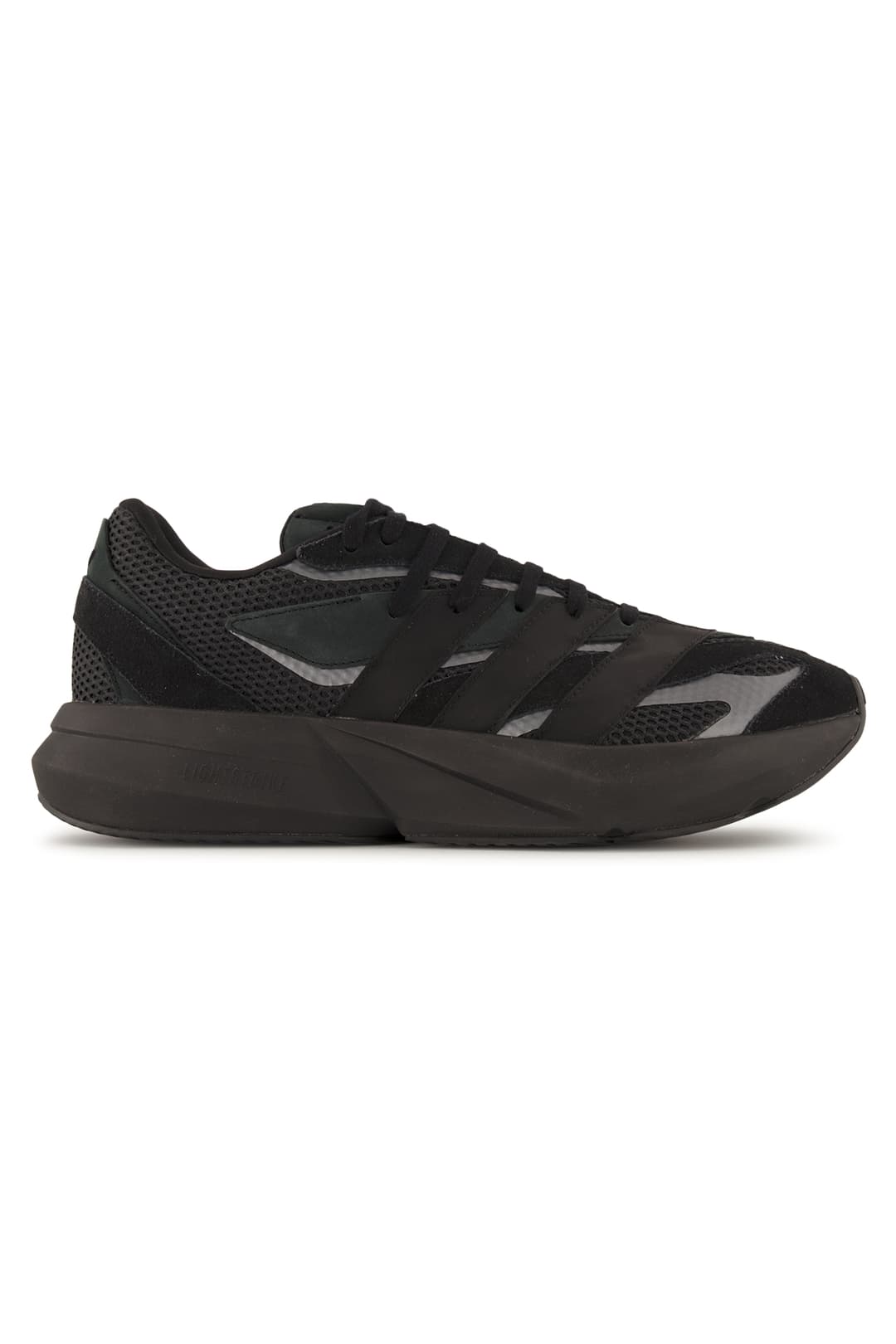 adidas Lightblaze Herren Sneaker Schwarz, Herren, Größe: 12