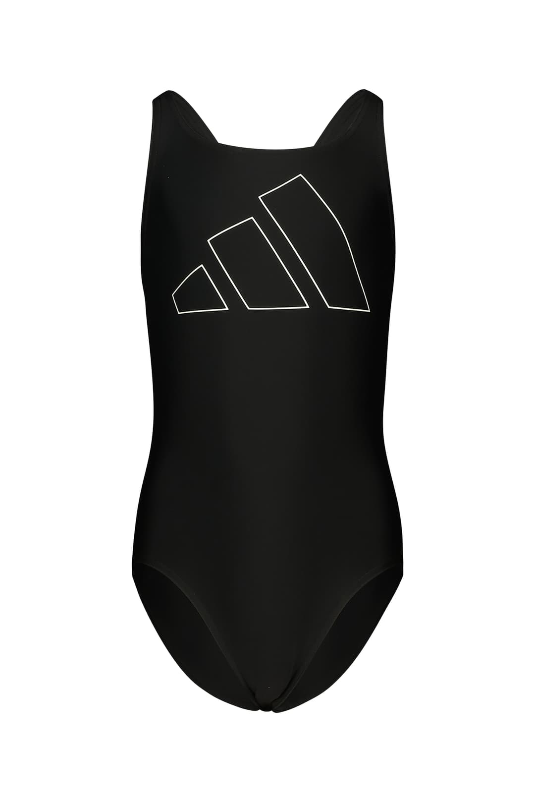 adidas Performance Big Bars Mädchen Badeanzug Schwarz, , Größe: 140