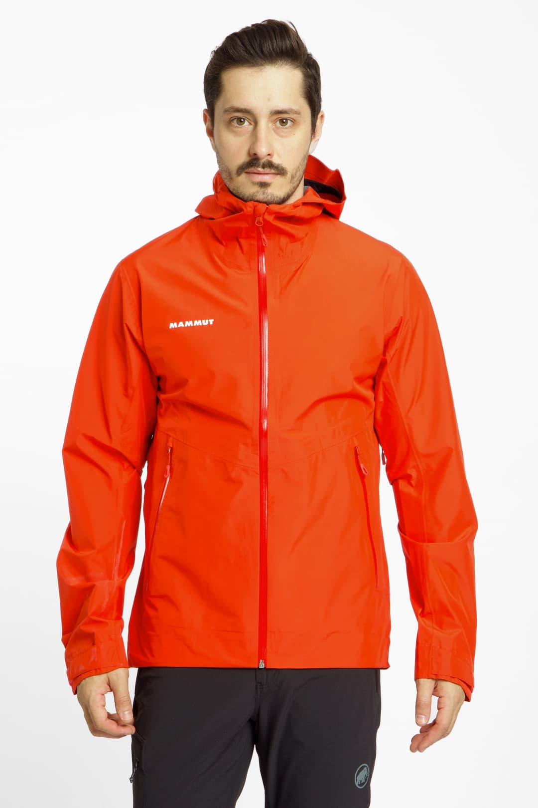 MAMMUT Alto Light Hooded Herren Outdoorjacke Rot, Herren, Größe: M