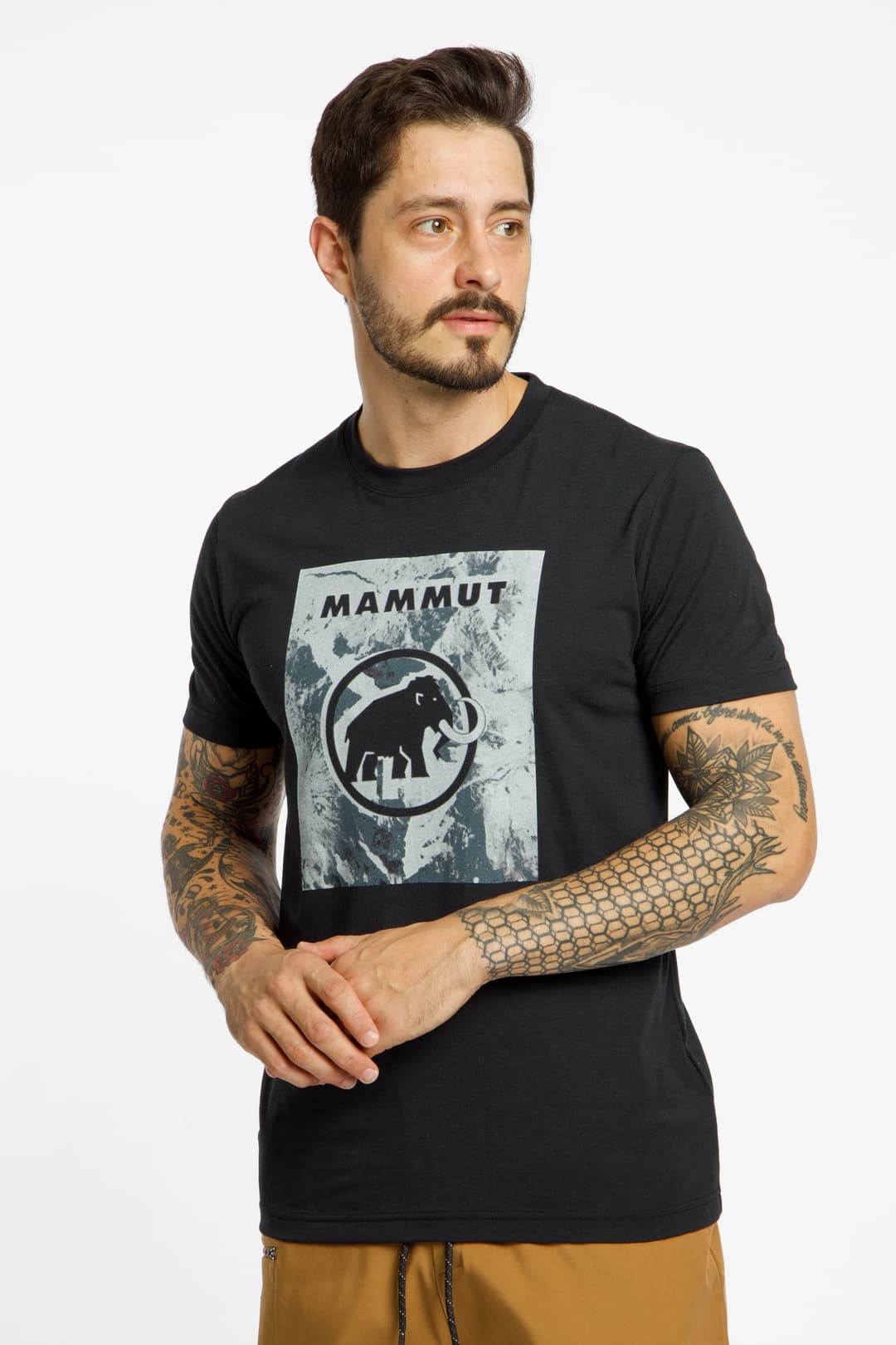 MAMMUT Trovat Mammut Herren T-Shirt Schwarz, Herren, Größe: XL