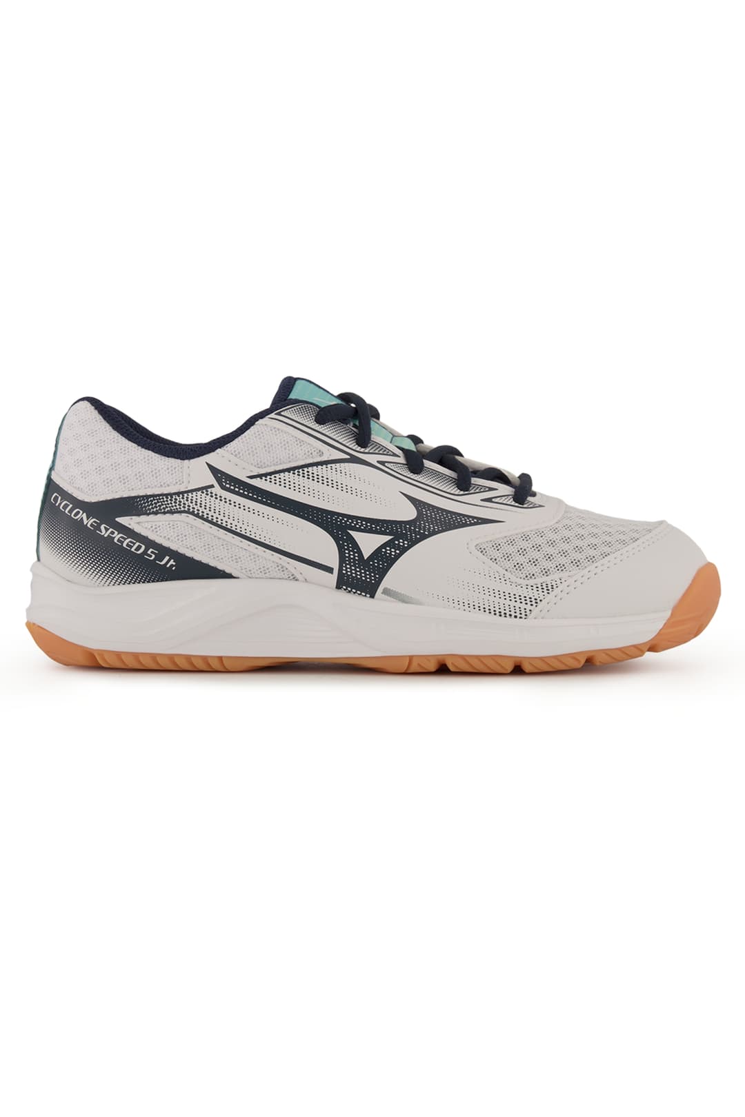 Mizuno Cyclone Speed 5 Kinder Hallenschuh Weiss, , Größe: 34