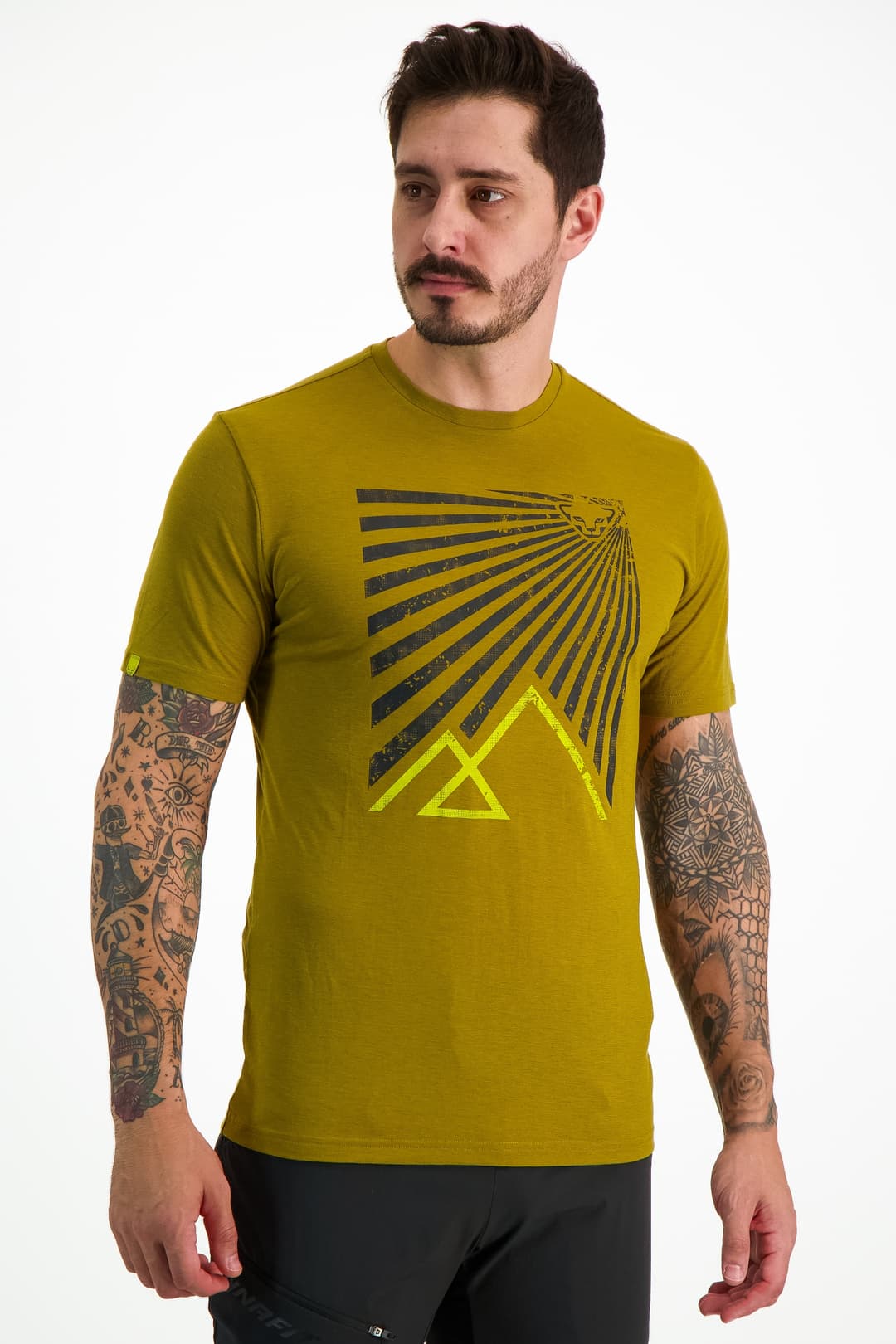 Dynafit Transalper Graphic Herren T-Shirt Beige, Herren, Größe: XL