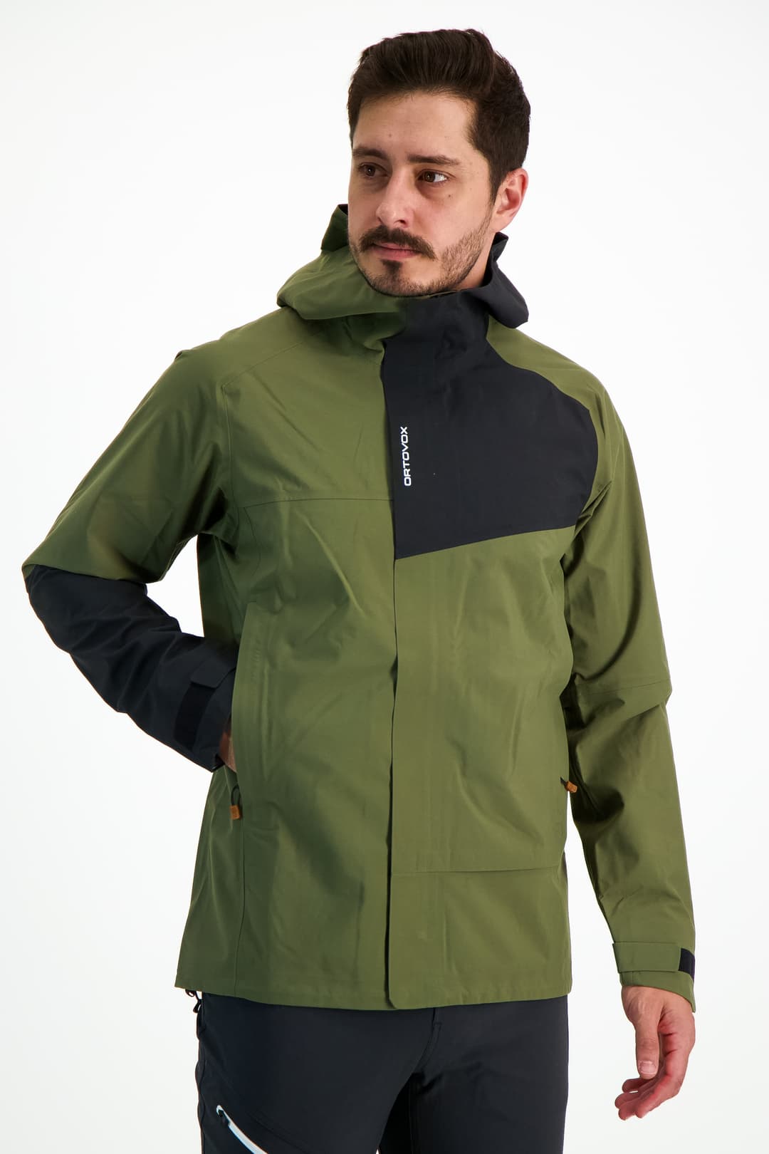 Ortovox Seceda 3L Herren Outdoorjacke Grün, Herren, Größe: M